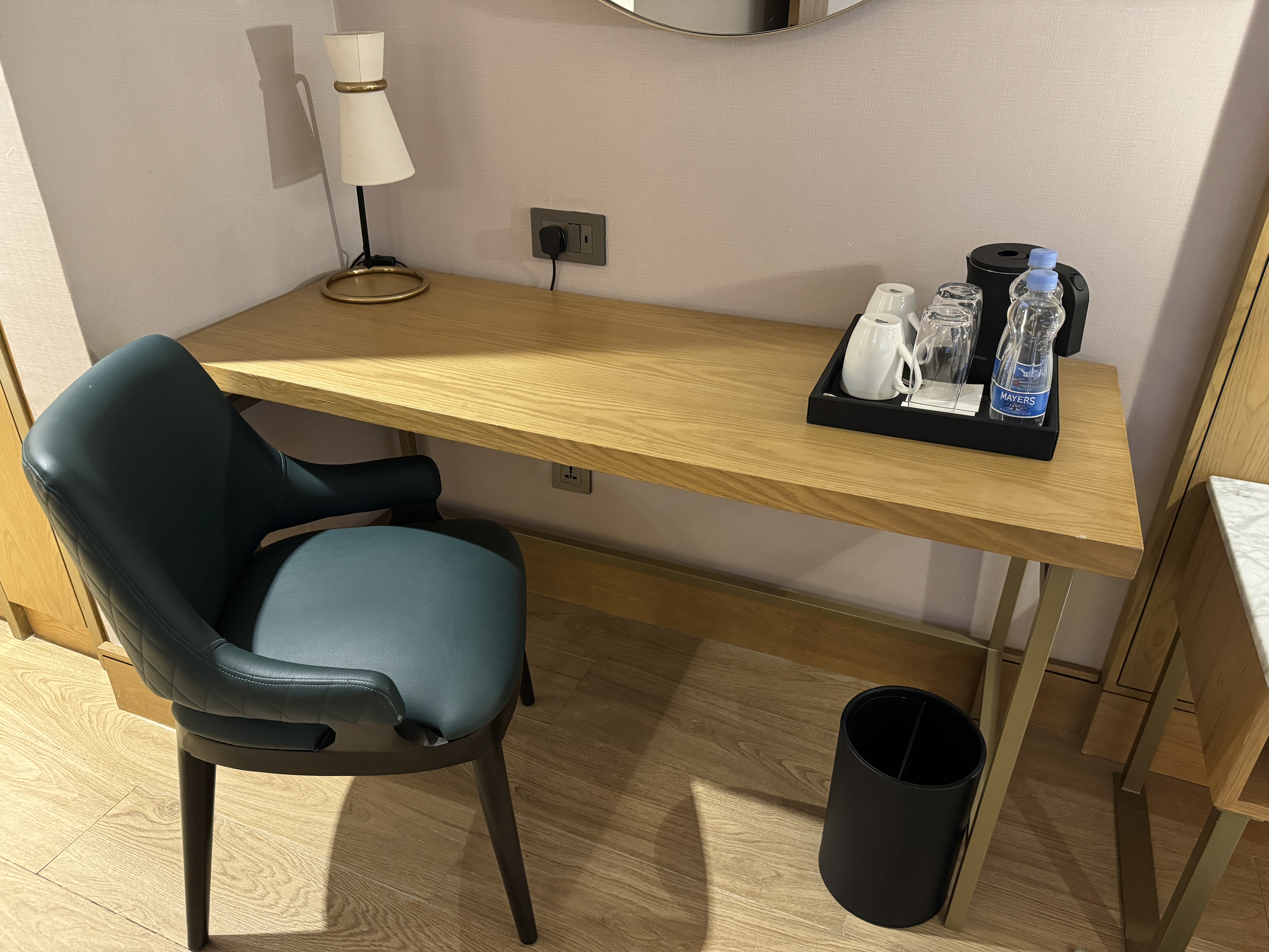 Hyatt Regency Nairobi deluxe suite desk