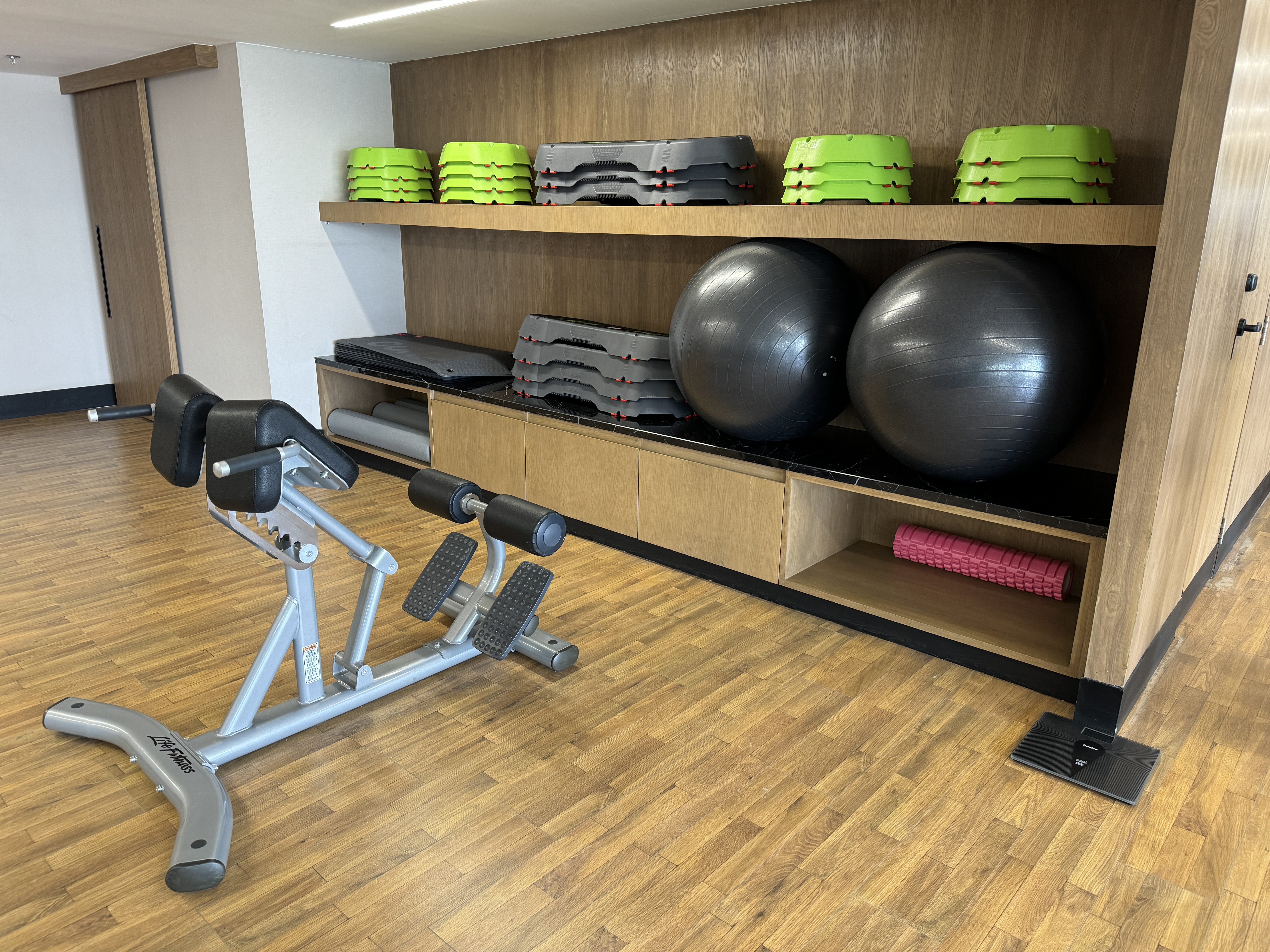 Hyatt Regency Nairobi gym steps