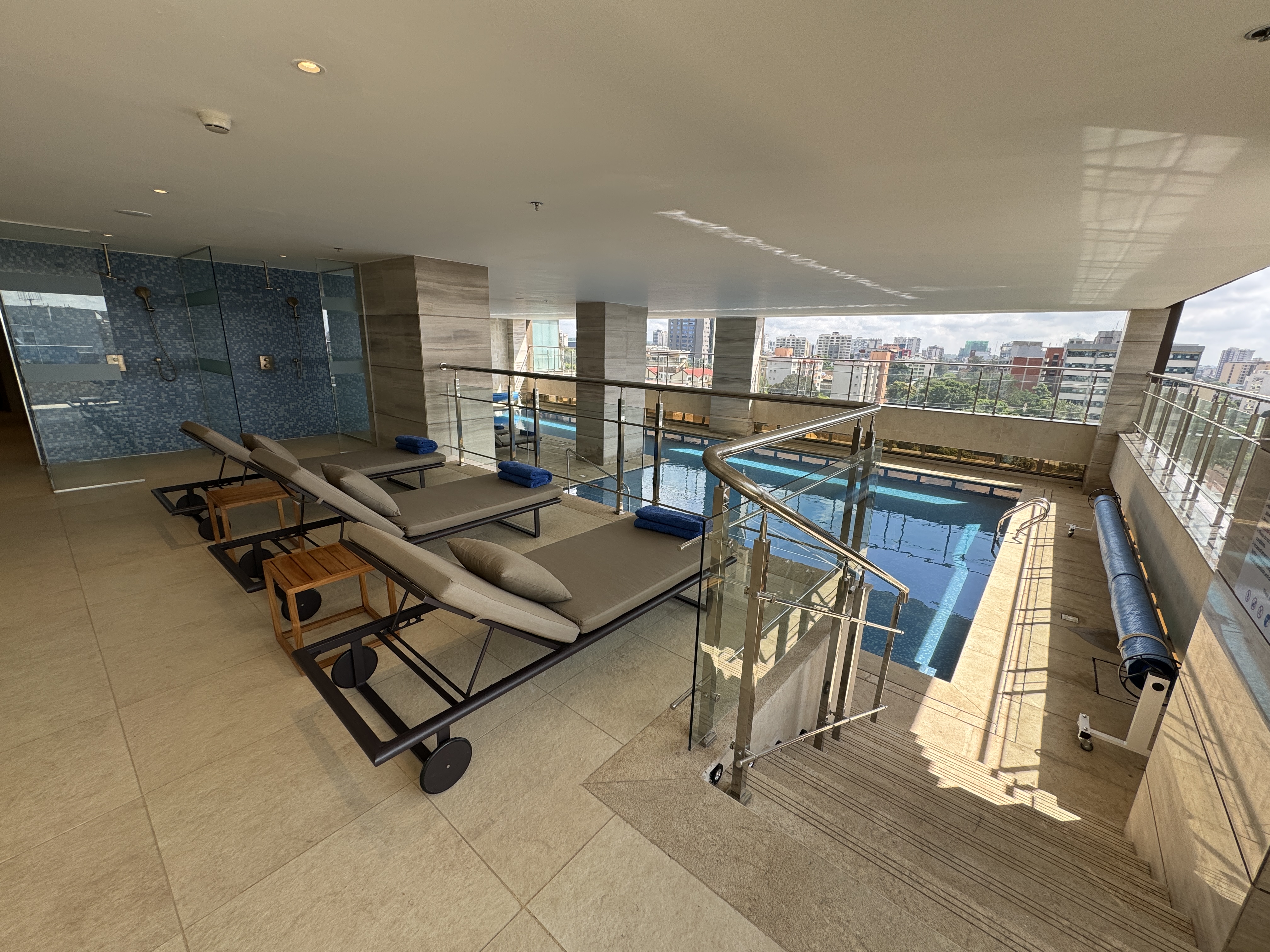 Hyatt Regency Nairobi pool entrance