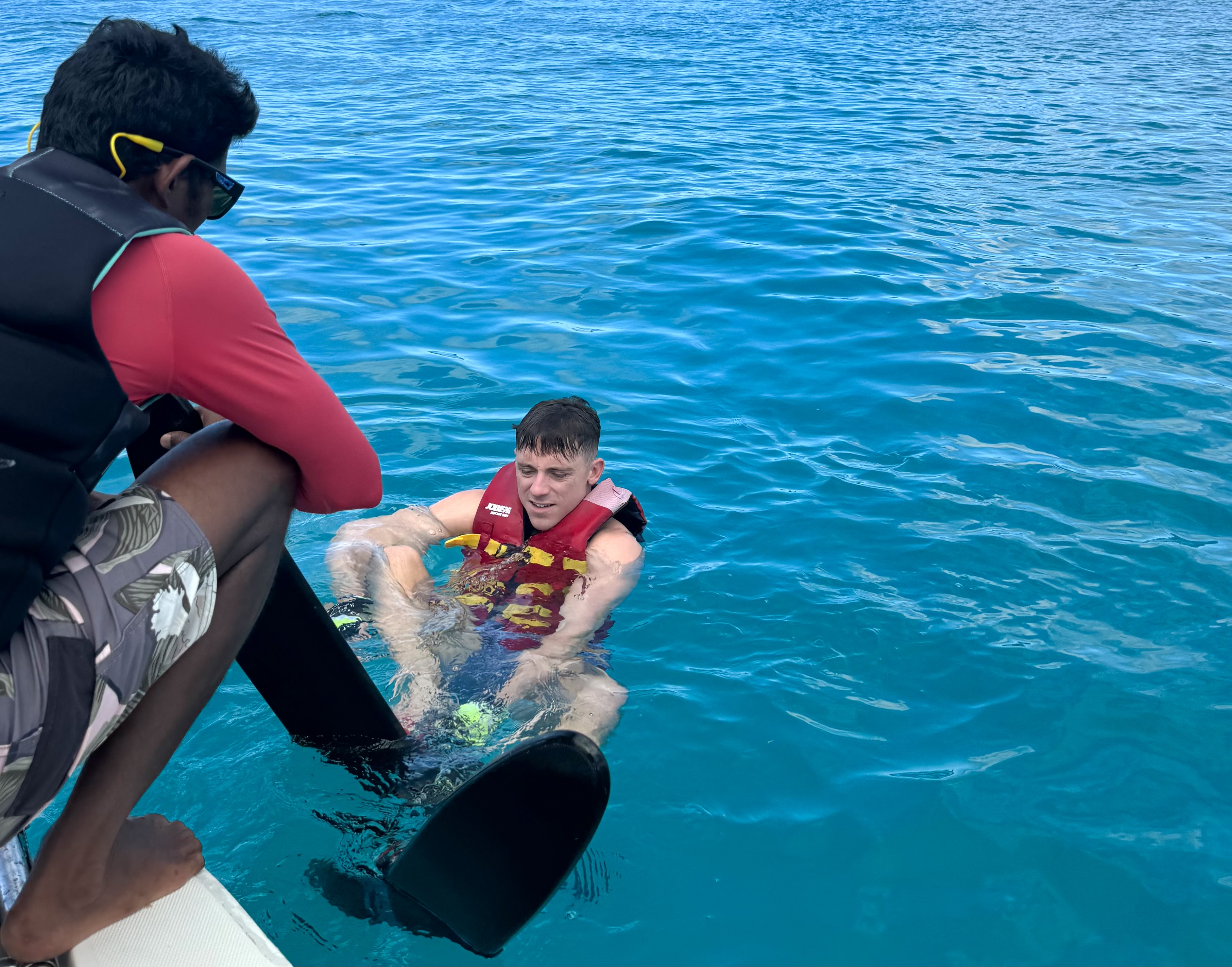 Iru Veli jetskiing 