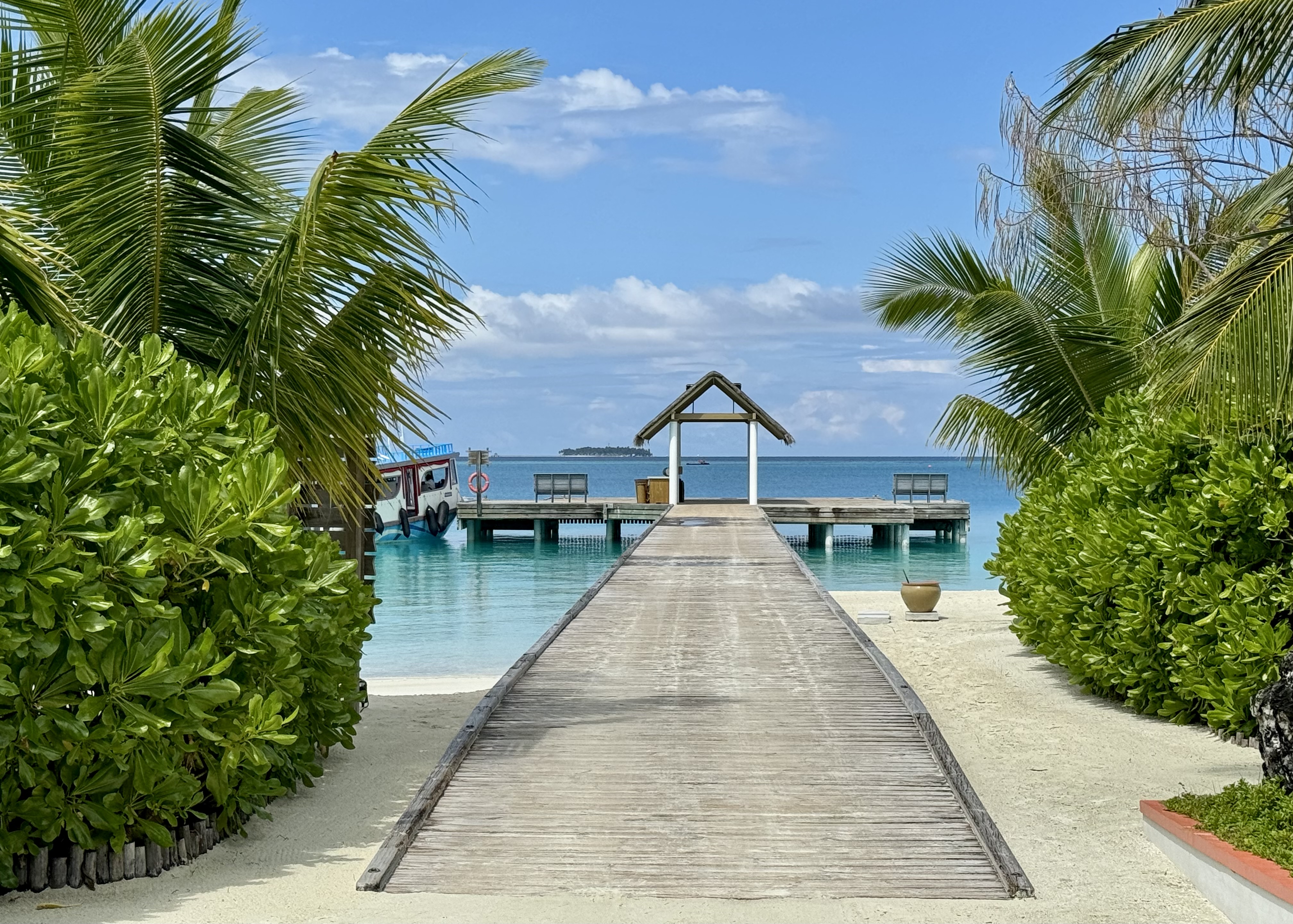 Iru Veli welcome jetty