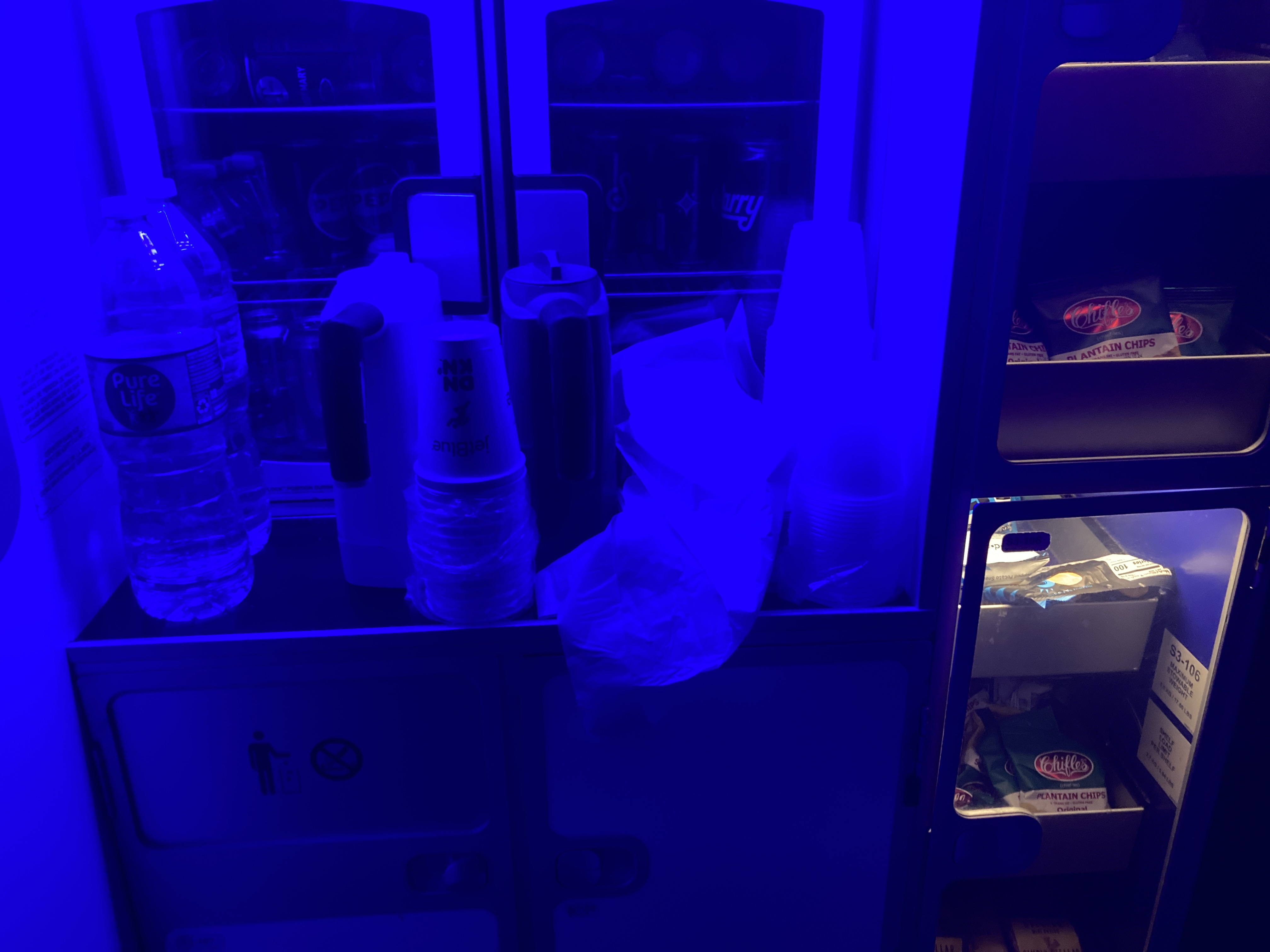 JetBlue Mint A321 pantry JetBlue Mint A321 pantry
