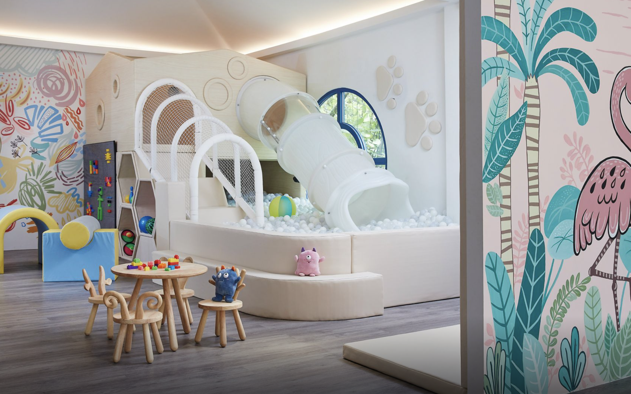 Kids club at Le Meridien Maldives