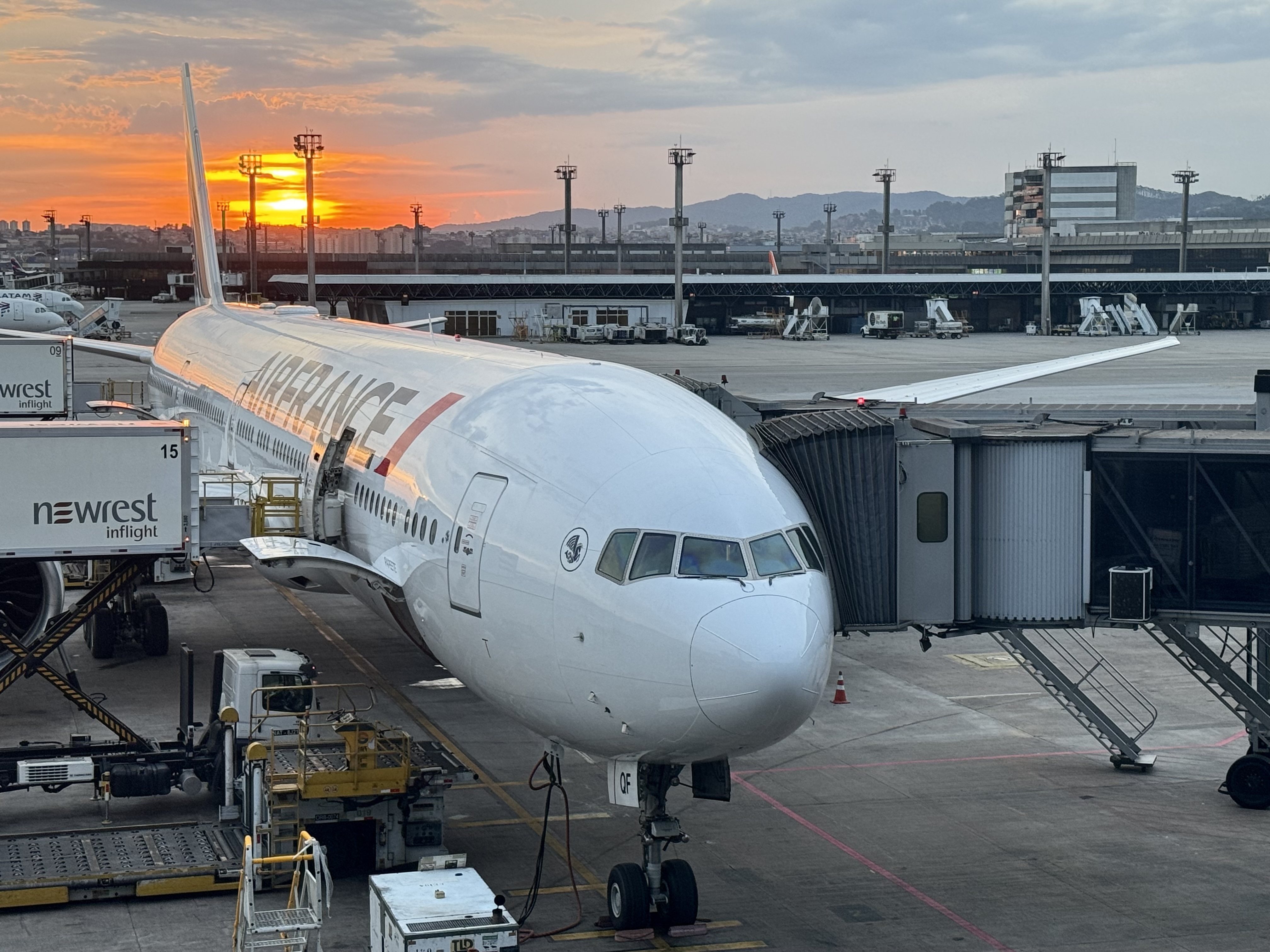 La Premiere Sao Paulo GRU Air France 777
