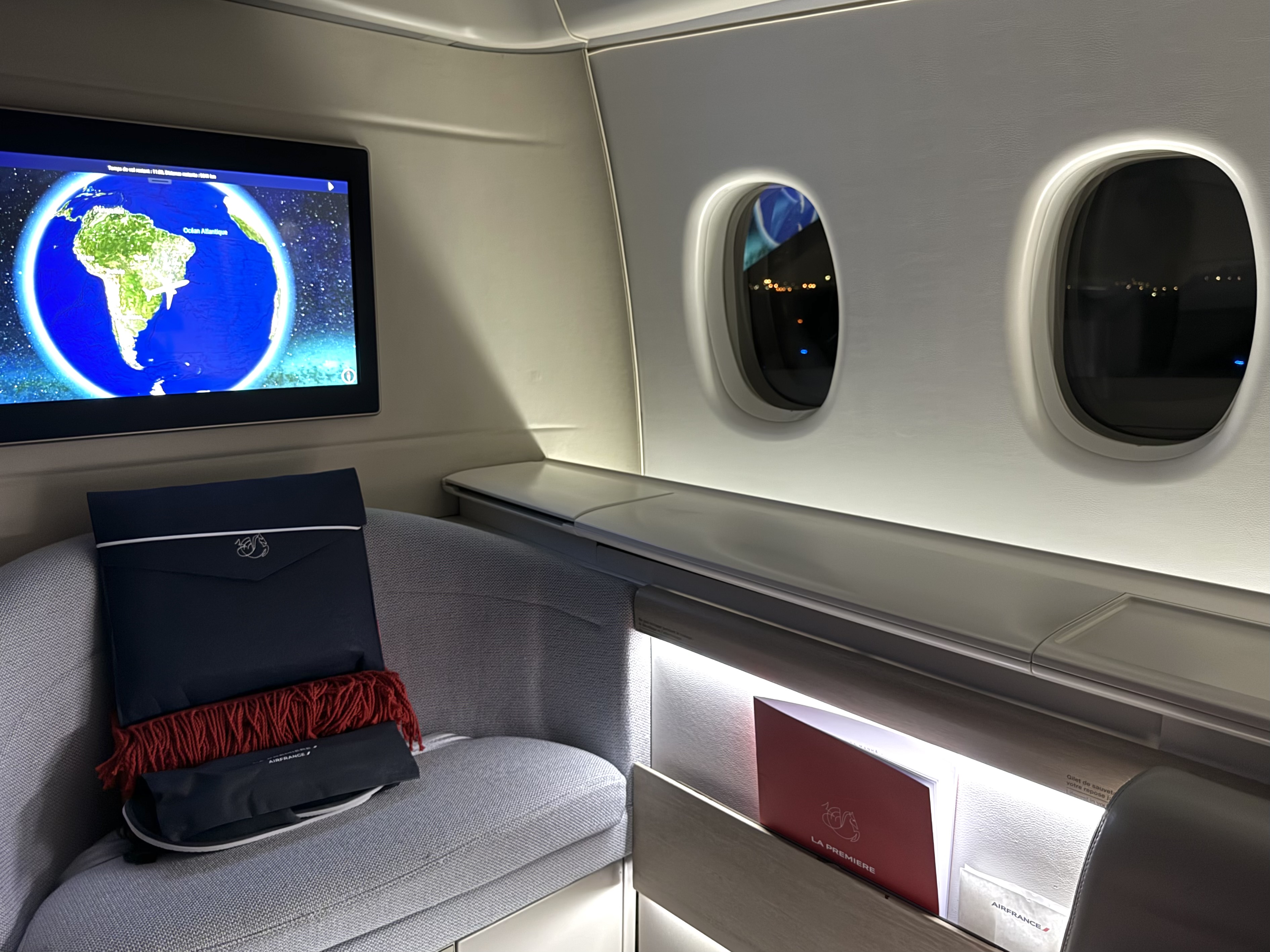 La Premiere seat taxiing
