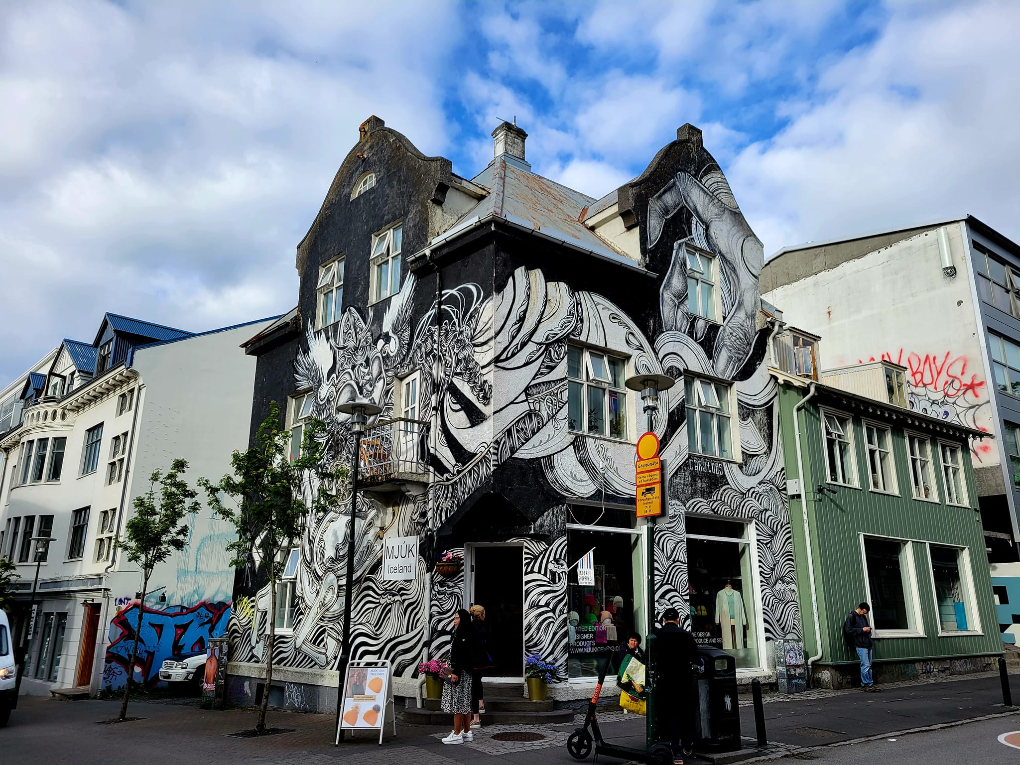 Laugavegur Street Reykjavik Laugavegur Street Reykjavik