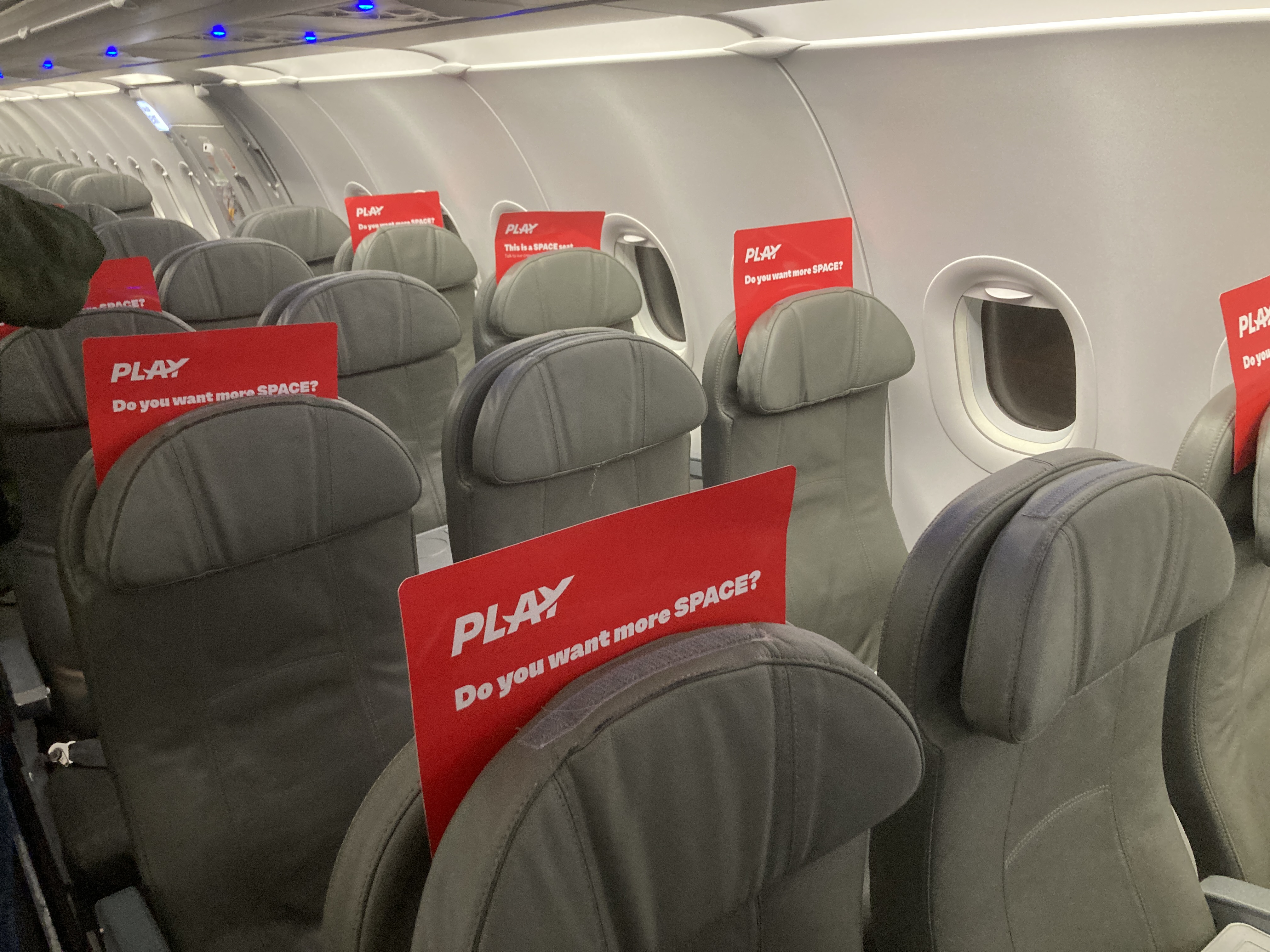 Play airline Iceland more space seats on A321neo Play airline Iceland more space seats on A321neo