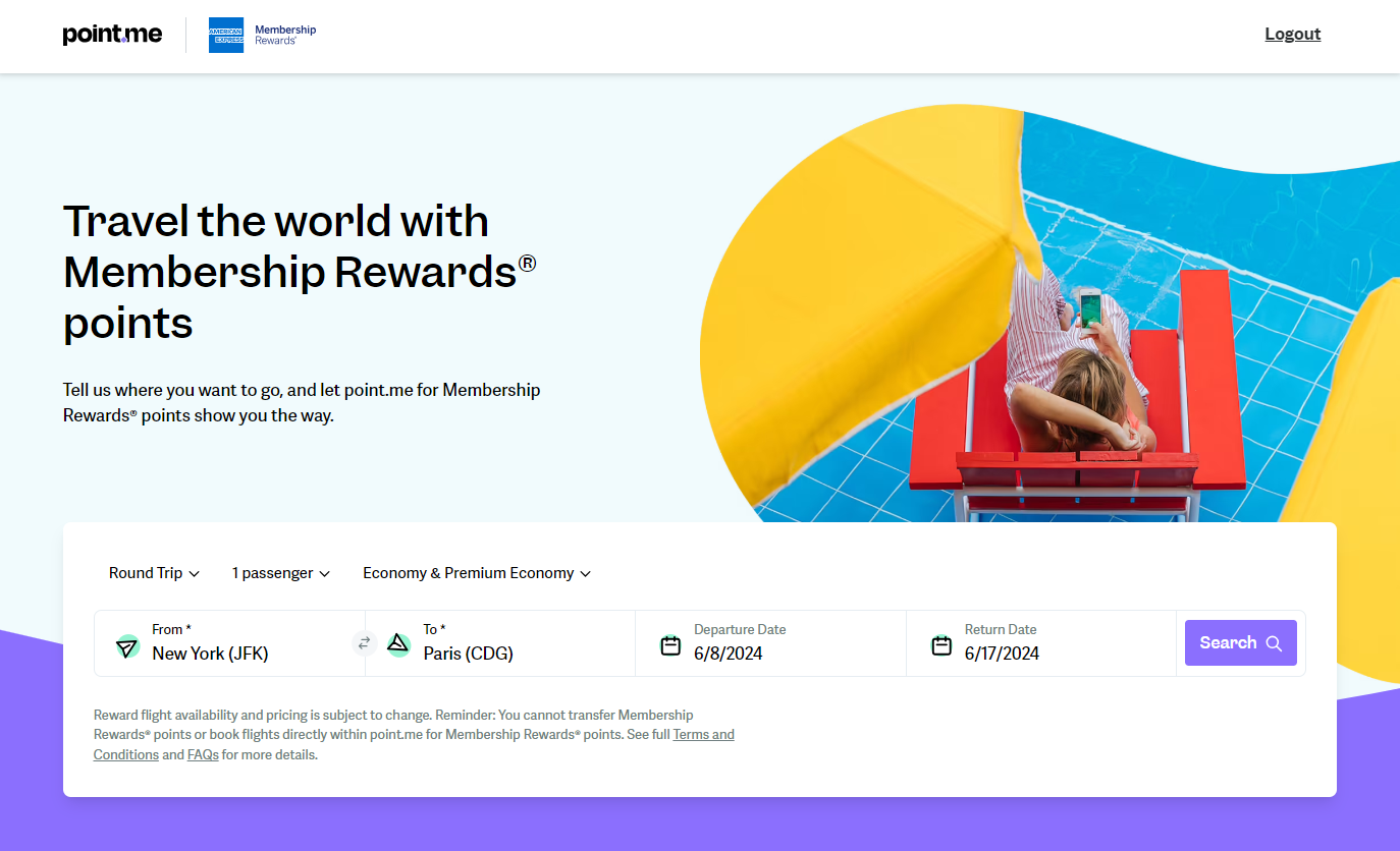 Point.Me Amex Partnership