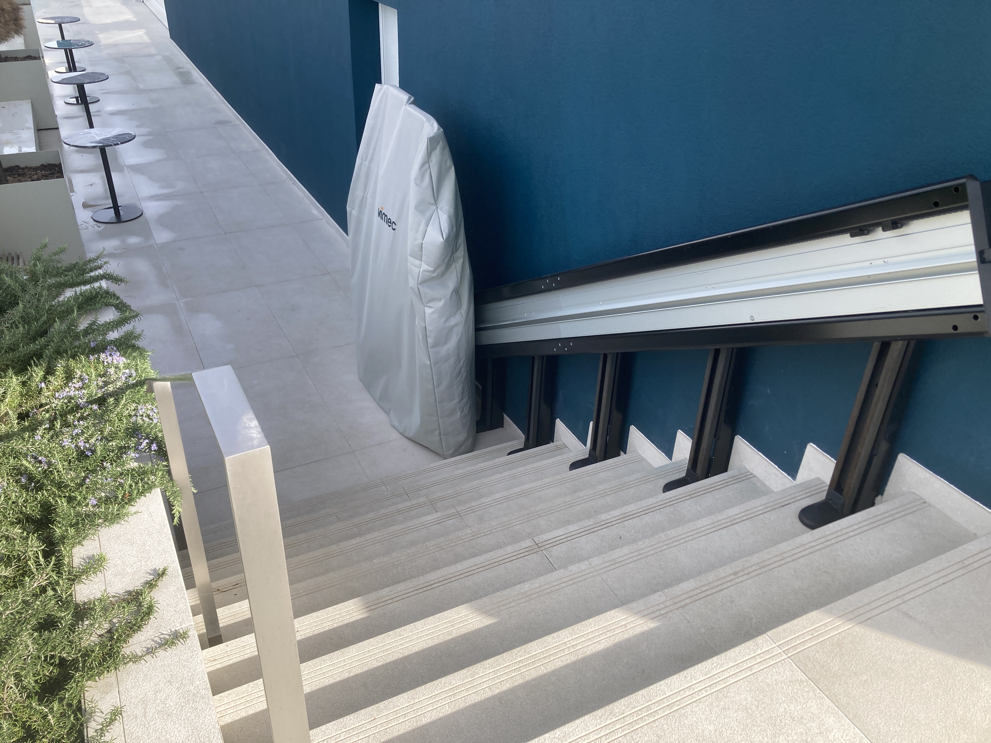 Renaissance Porto Lapa Hotel rooftop chair lift