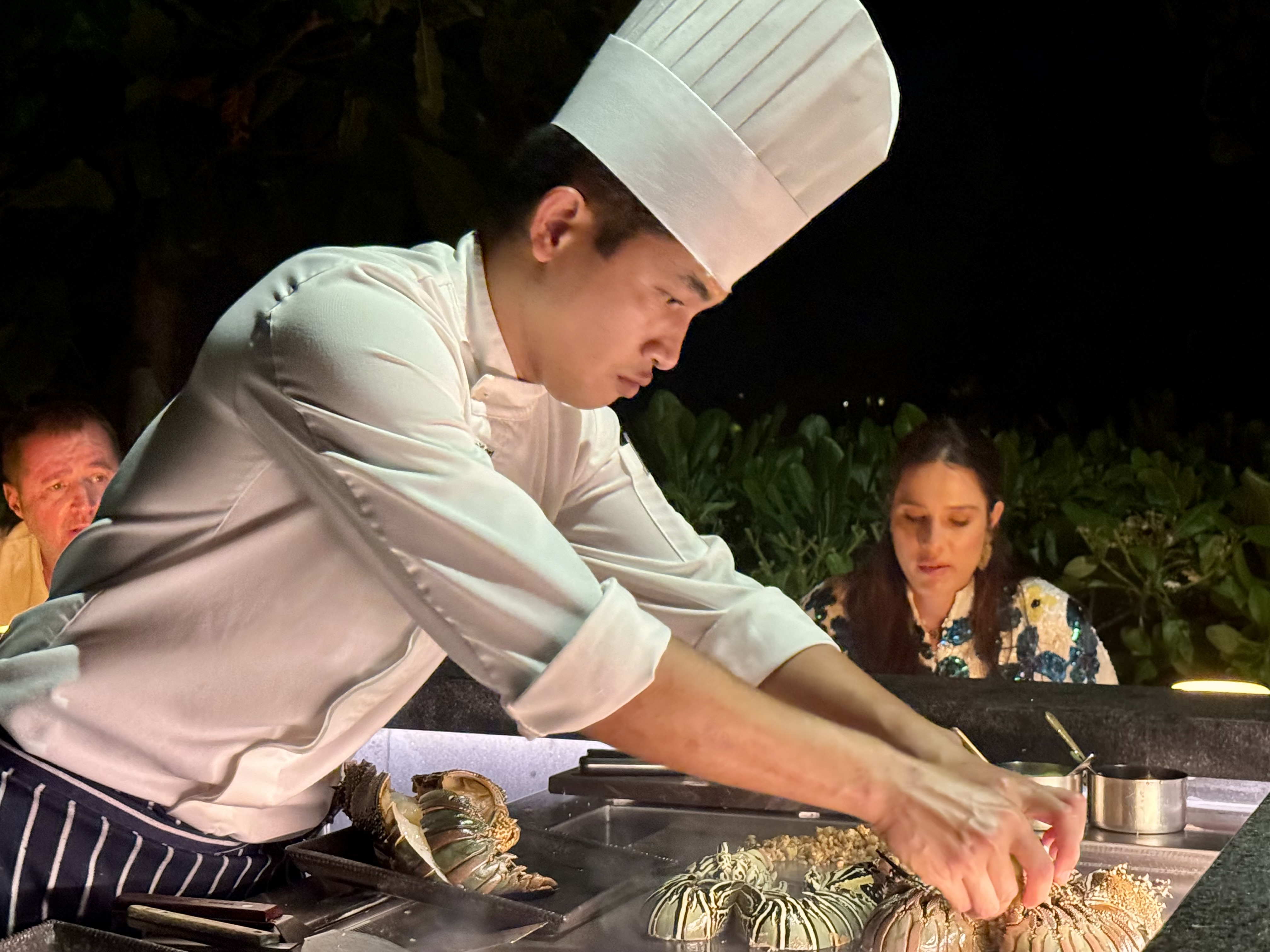 Ritz Carlton Fari Islands FnB Iwau lobster