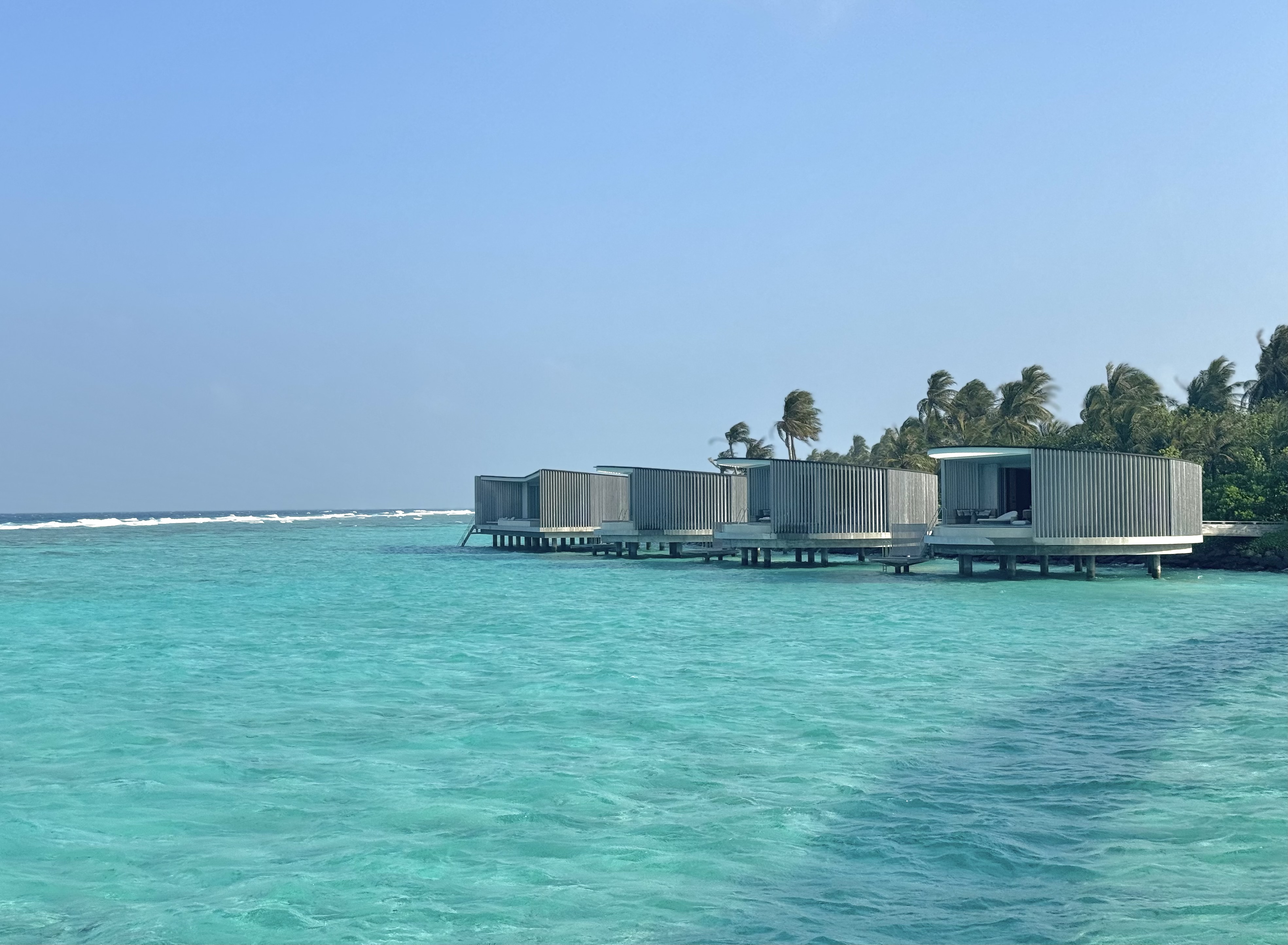 Ritz Carlton Fari Islands overwater villas 