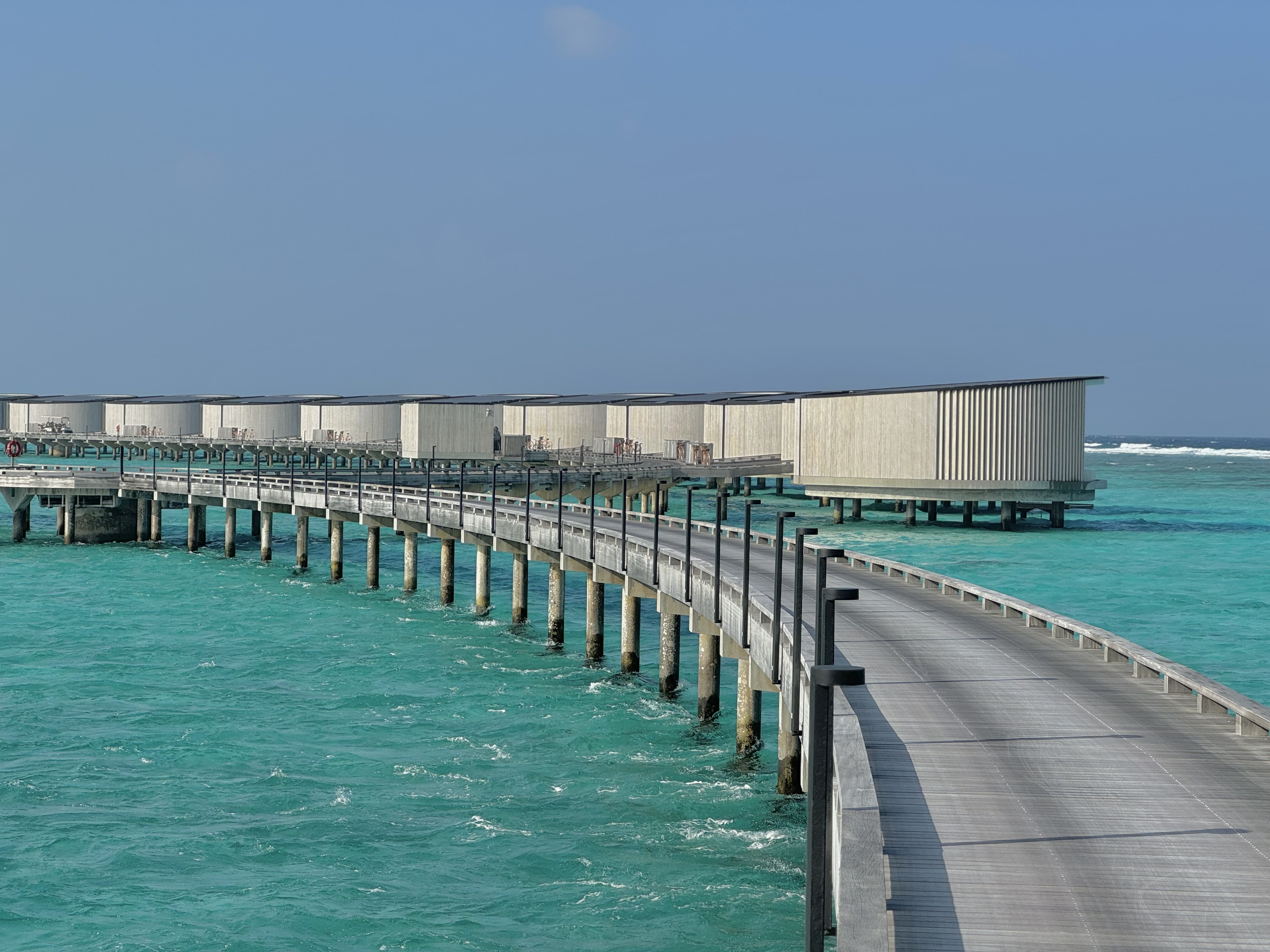 Ritz Carlton Fari Islands overwater villas