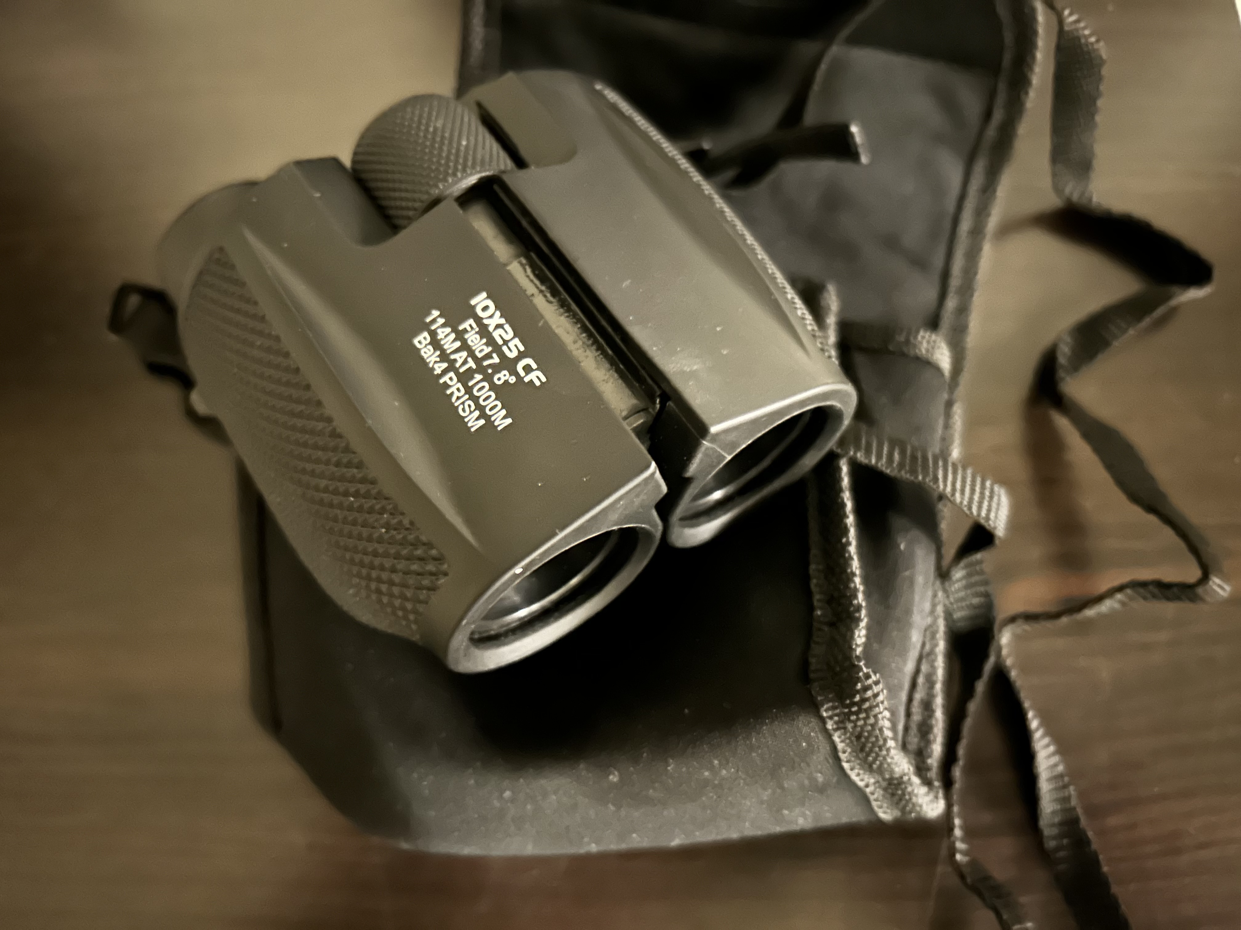 Saratoga Casino room binoculars