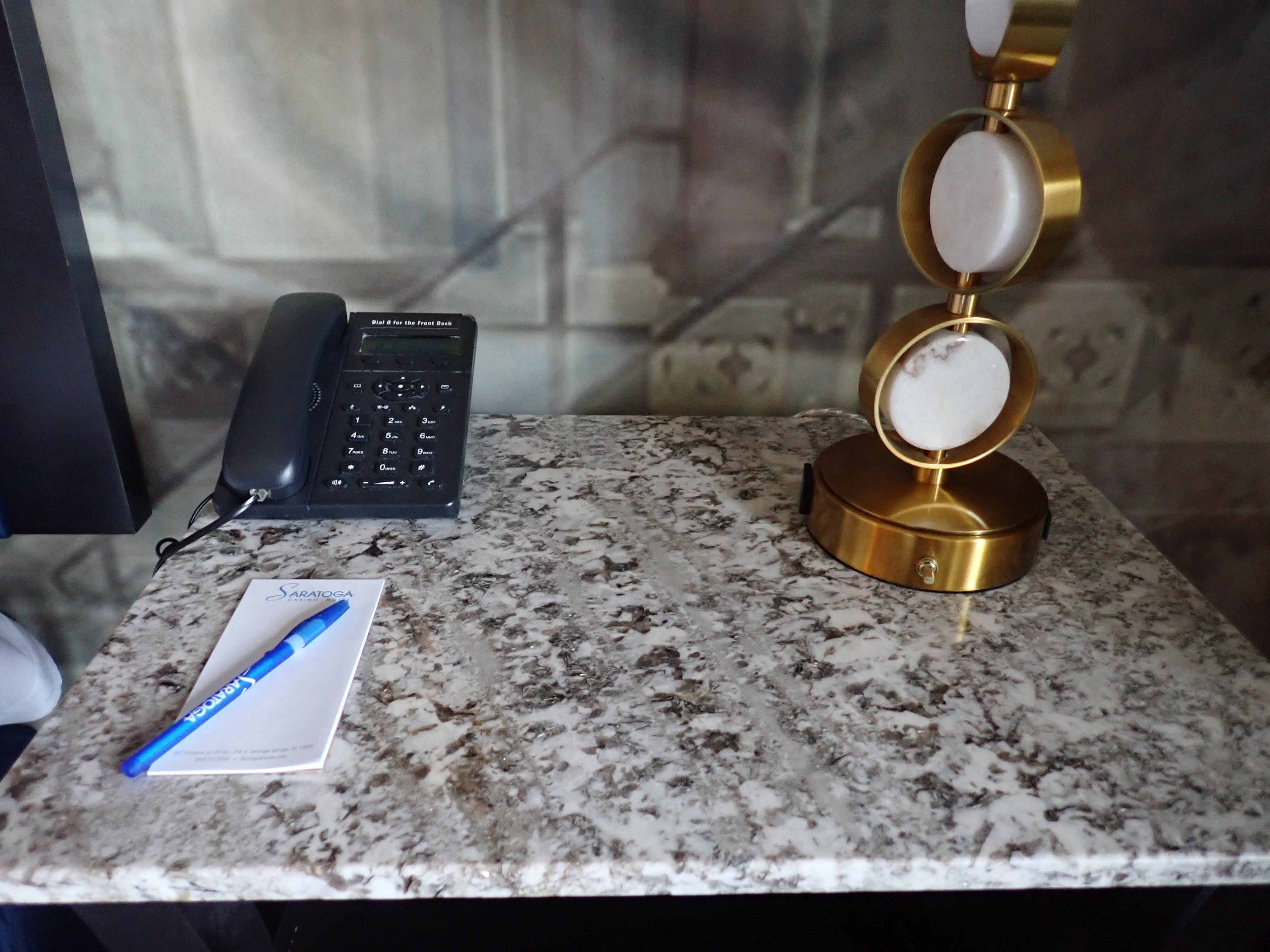 Saratoga Casino nightstand