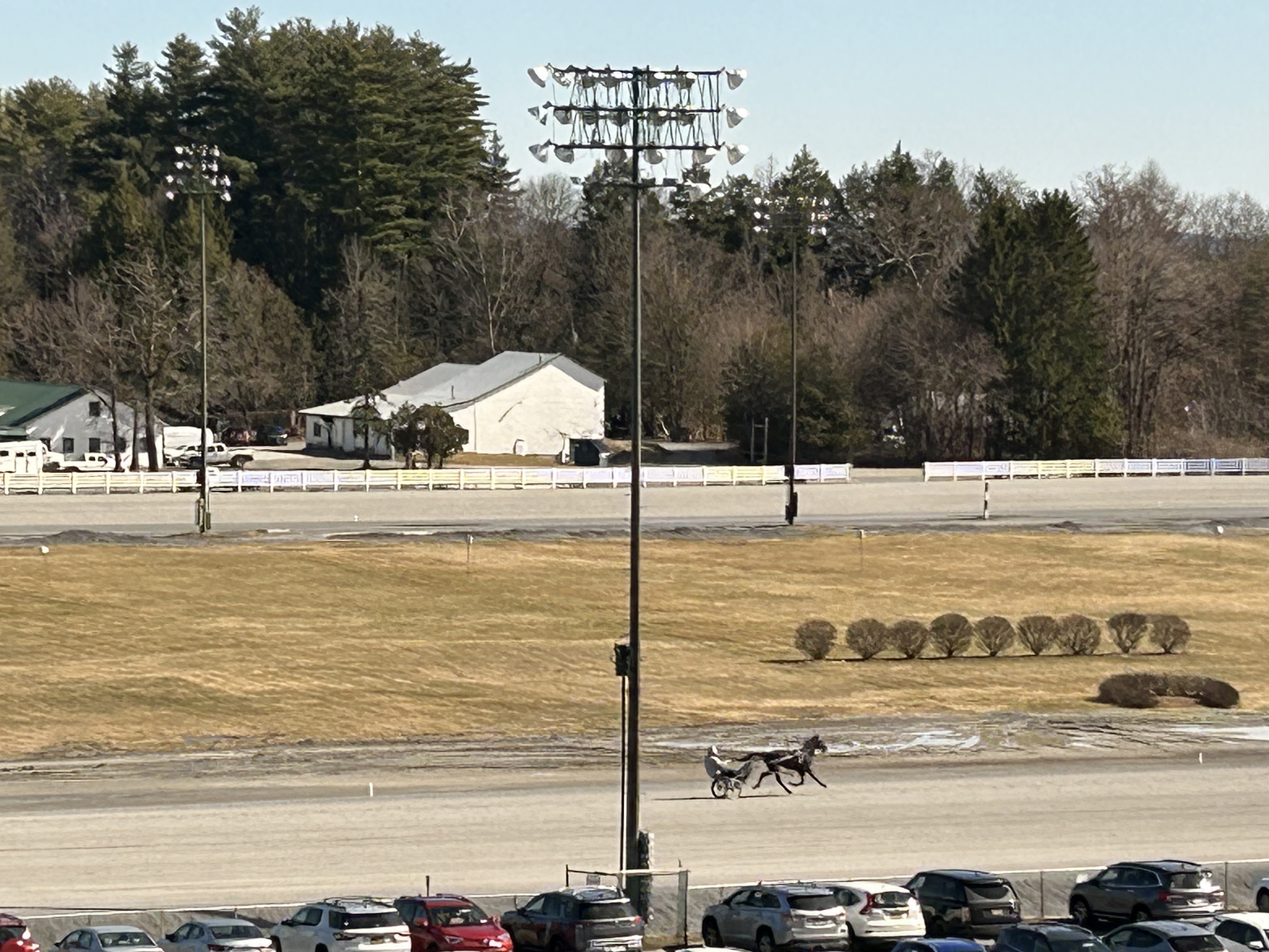 Saratoga Casino window view day