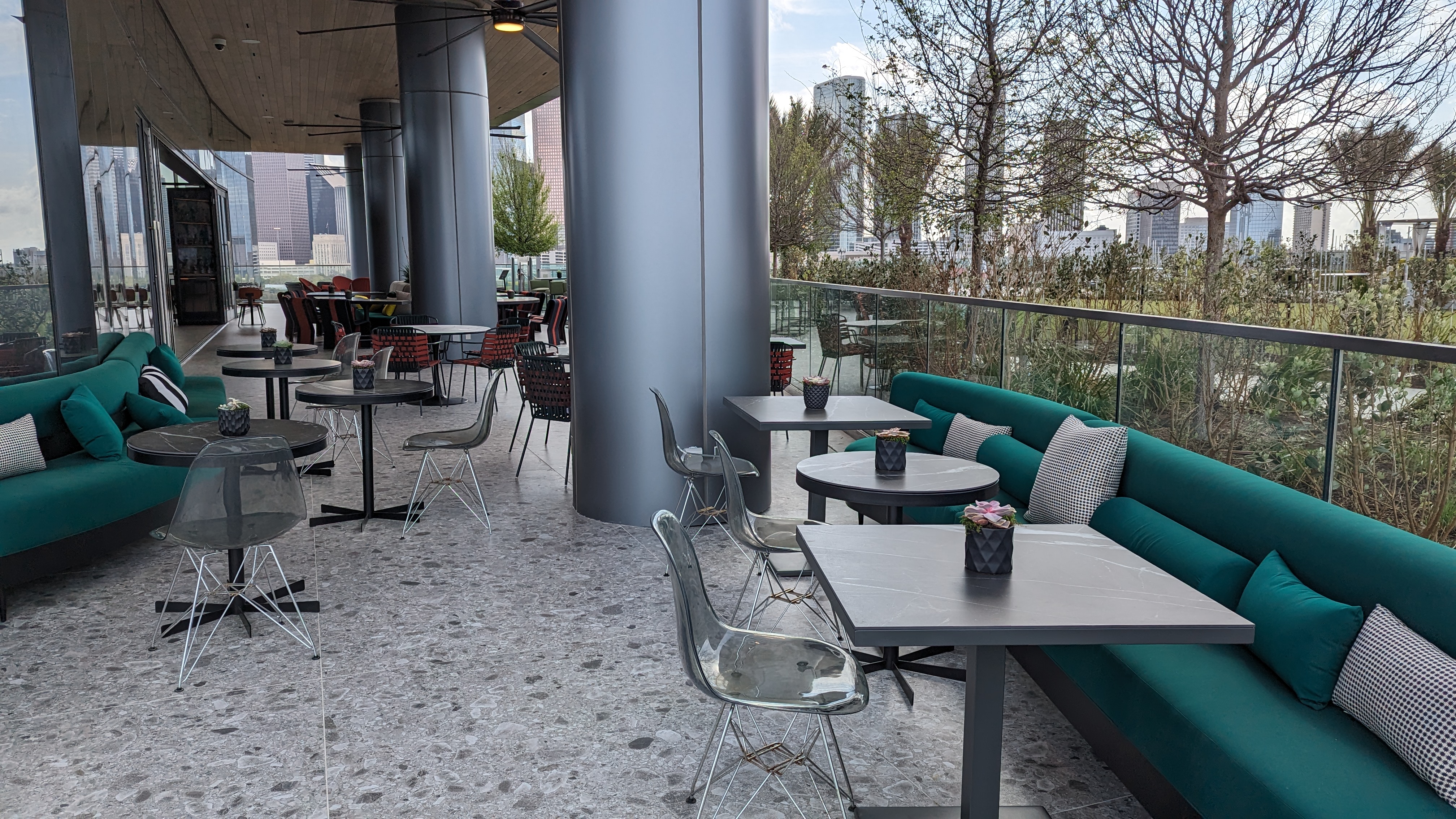 Thompson Houston Sol7 outdoor dining Thompson Houston Sol7 outdoor dining