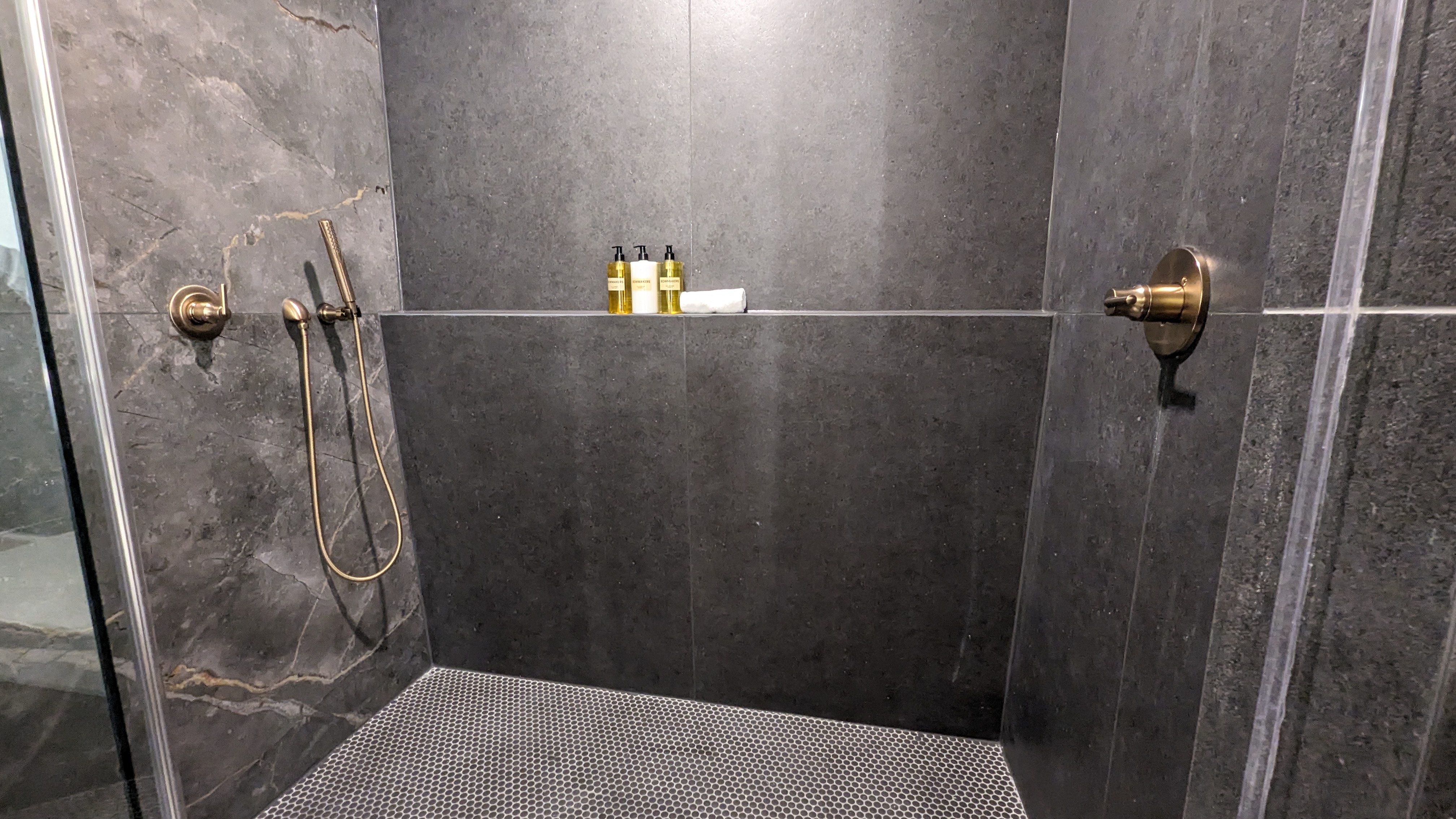 Thompson Houston guestroom bathroom shower Thompson Houston guestroom bathroom shower