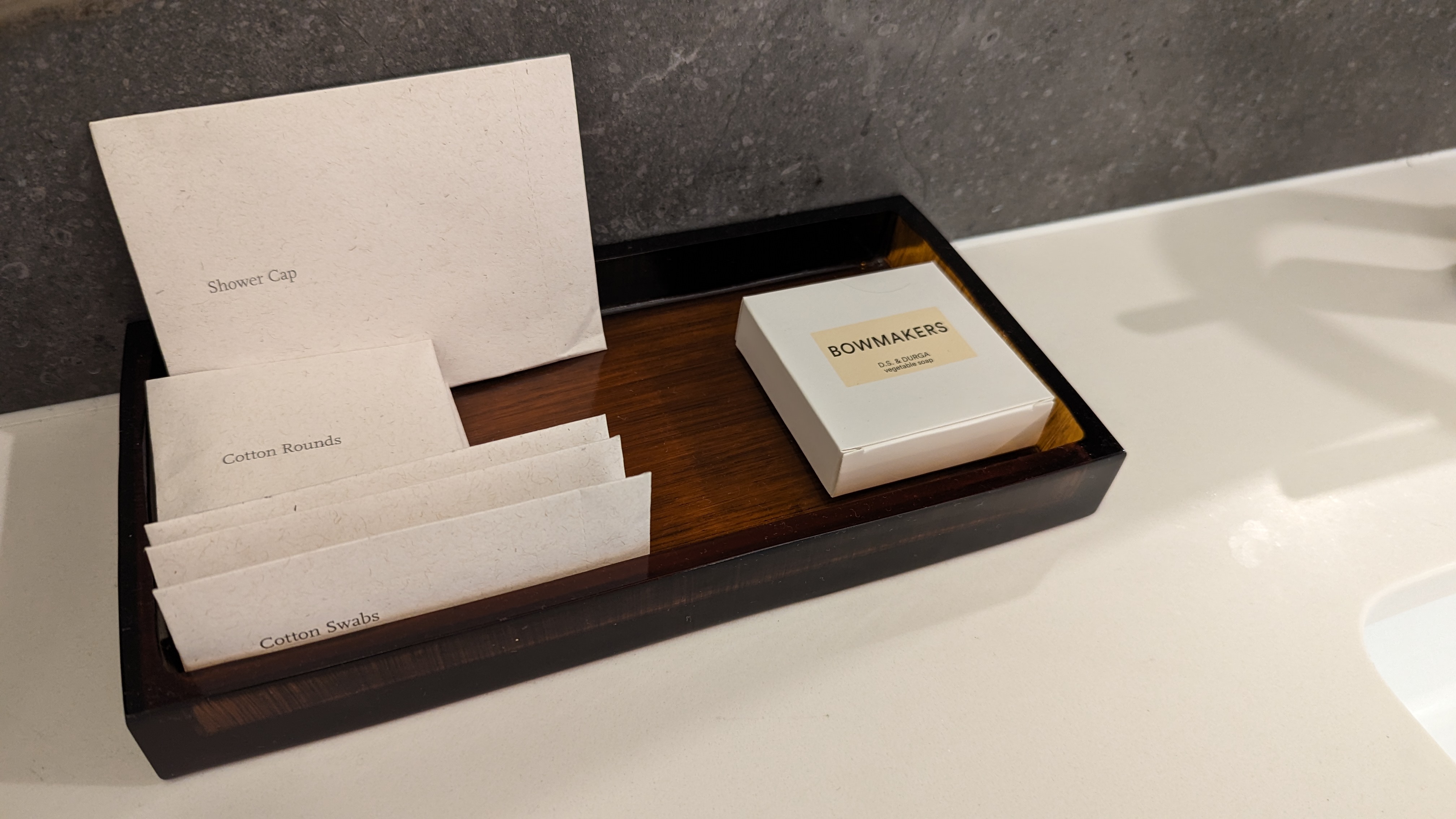 Thompson Houston guestroom bathroom sink amenities Thompson Houston guestroom bathroom sink amenities