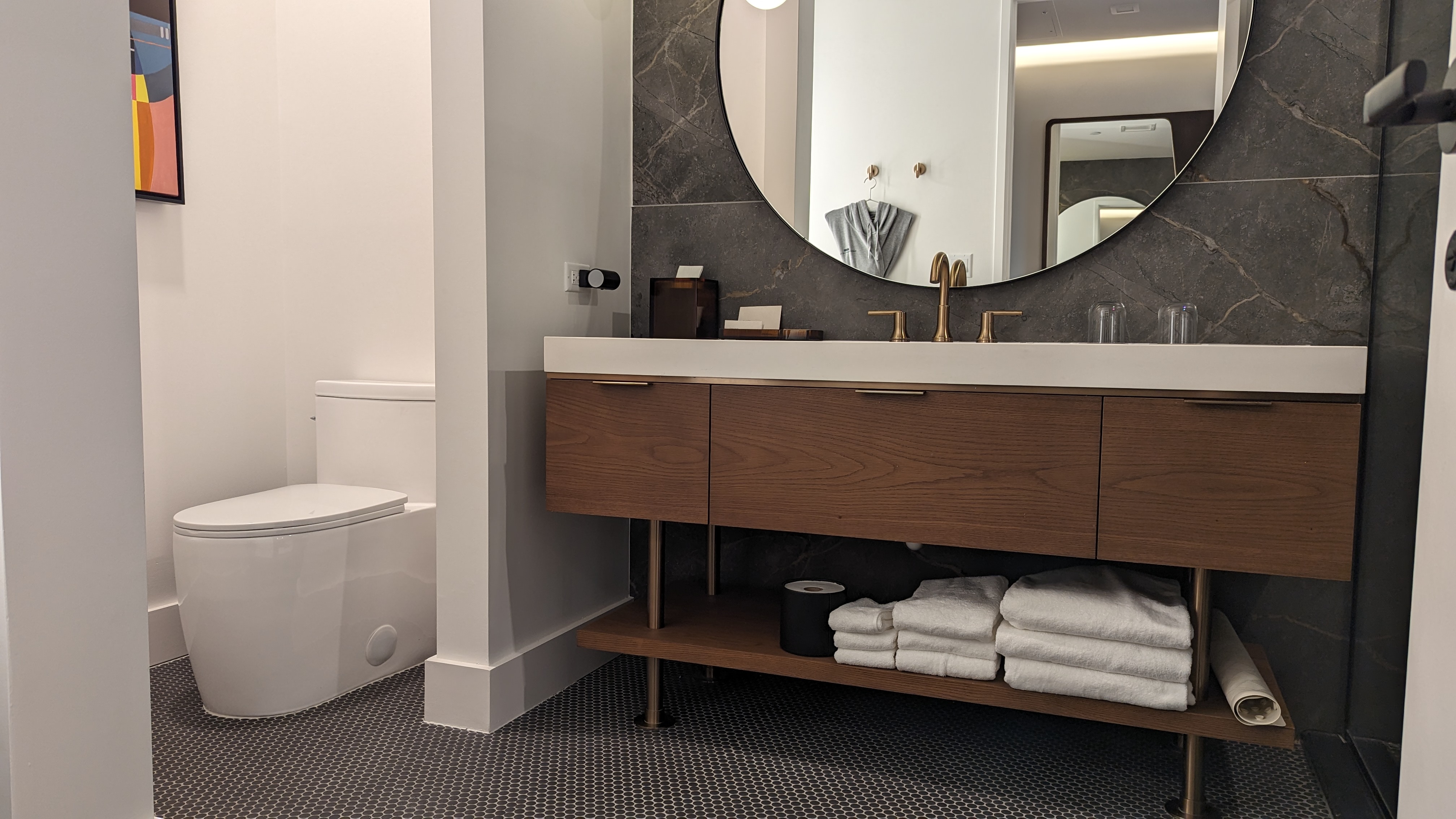 Thompson Houston guestroom bathroom sink full Thompson Houston guestroom bathroom sink full