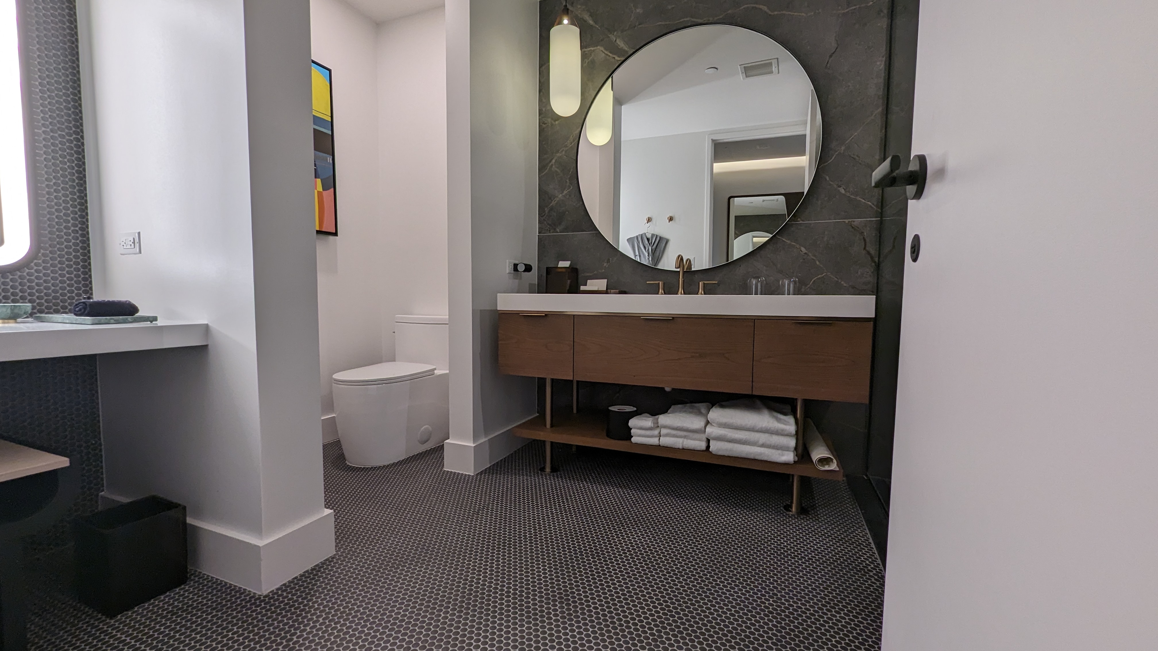 Thompson Houston guestroom bathroom Thompson Houston guestroom bathroom