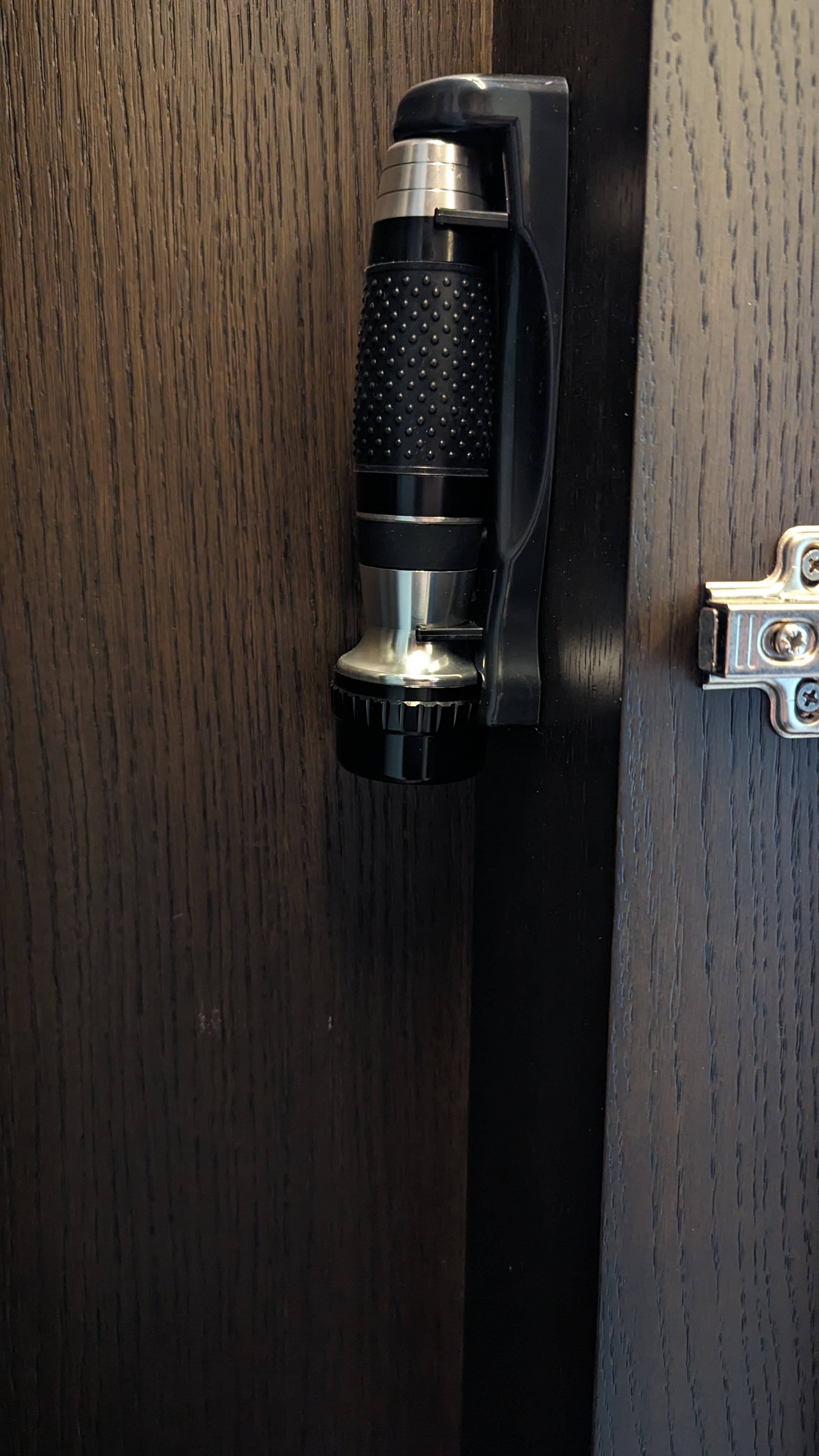 Thompson Houston guestroom bedroom closet flashlight mount Thompson Houston guestroom bedroom closet flashlight mount