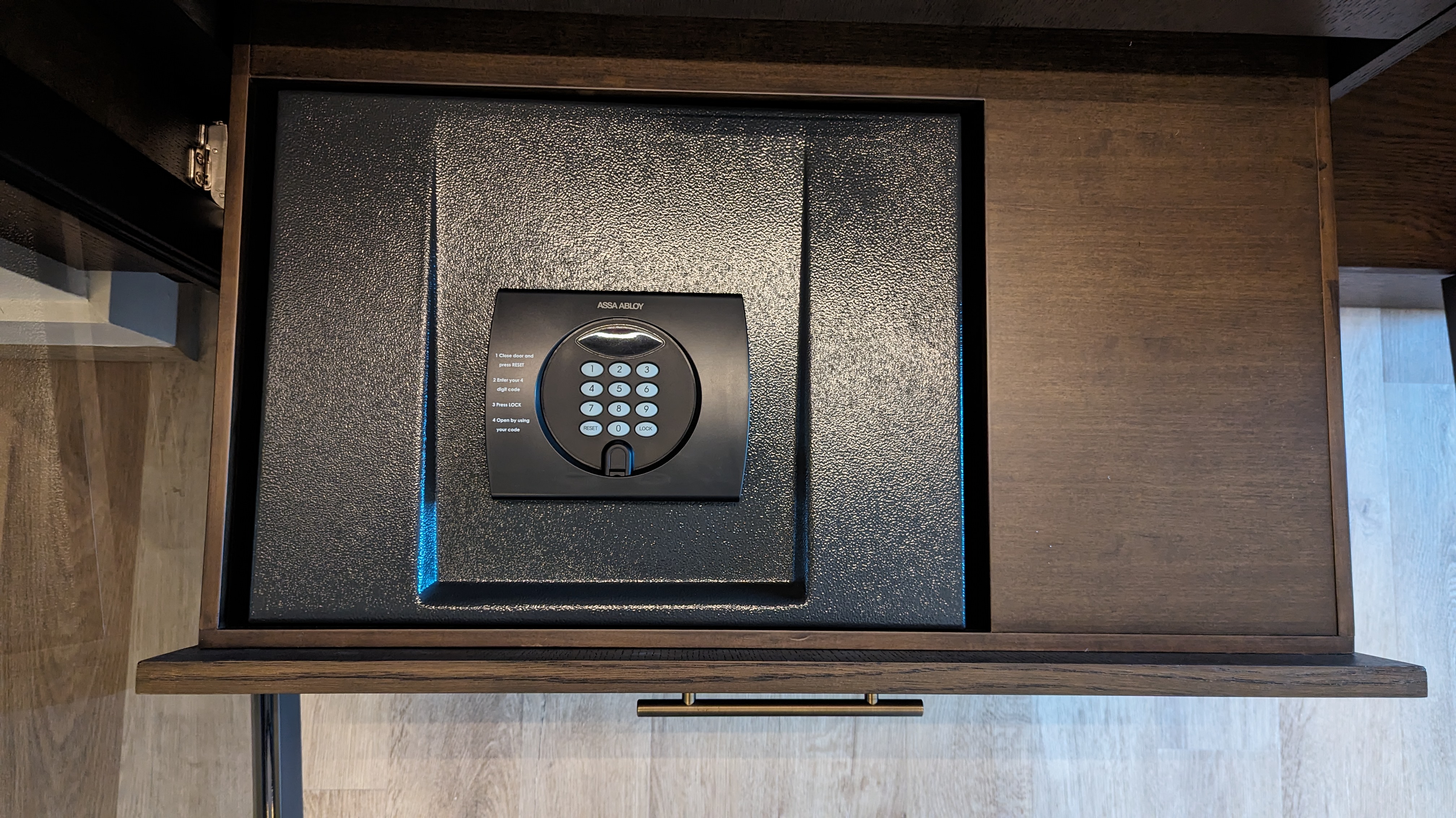 Thompson Houston guestroom bedroom closet safe Thompson Houston guestroom bedroom closet safe
