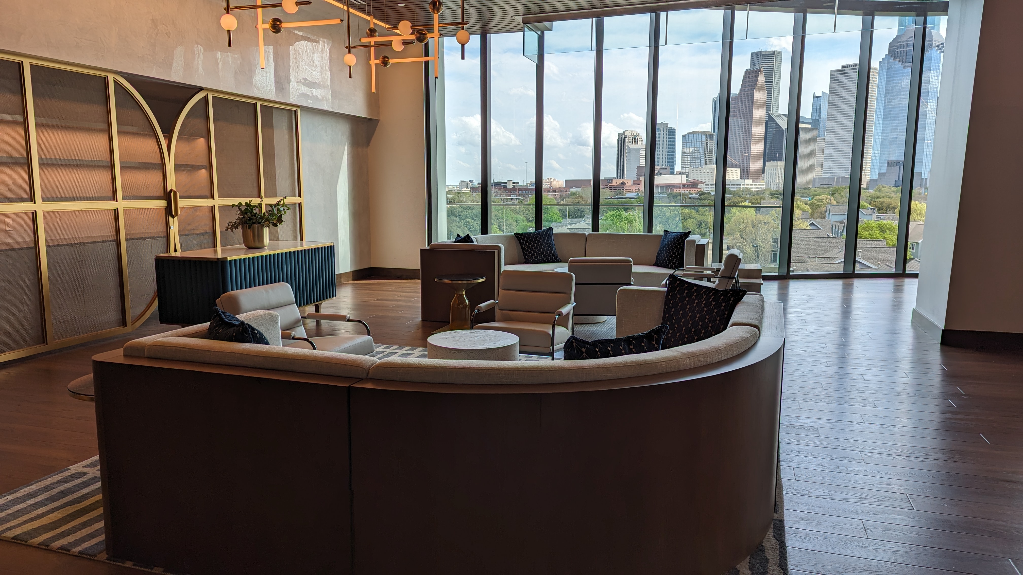 Thompson Houston meeting and event floor seating and bar Thompson Houston meeting and event floor seating and bar