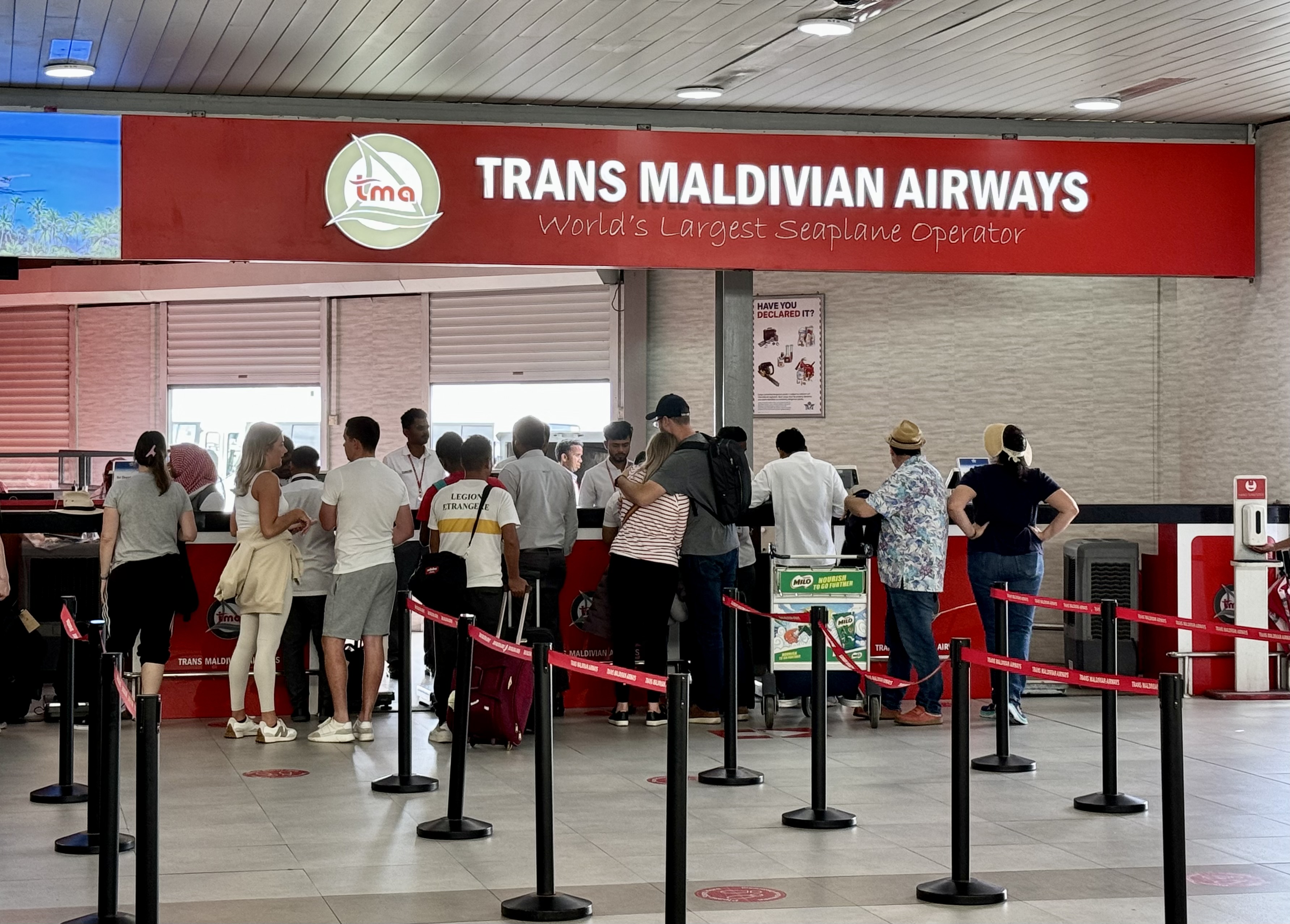Trans Maldivian Airways check in