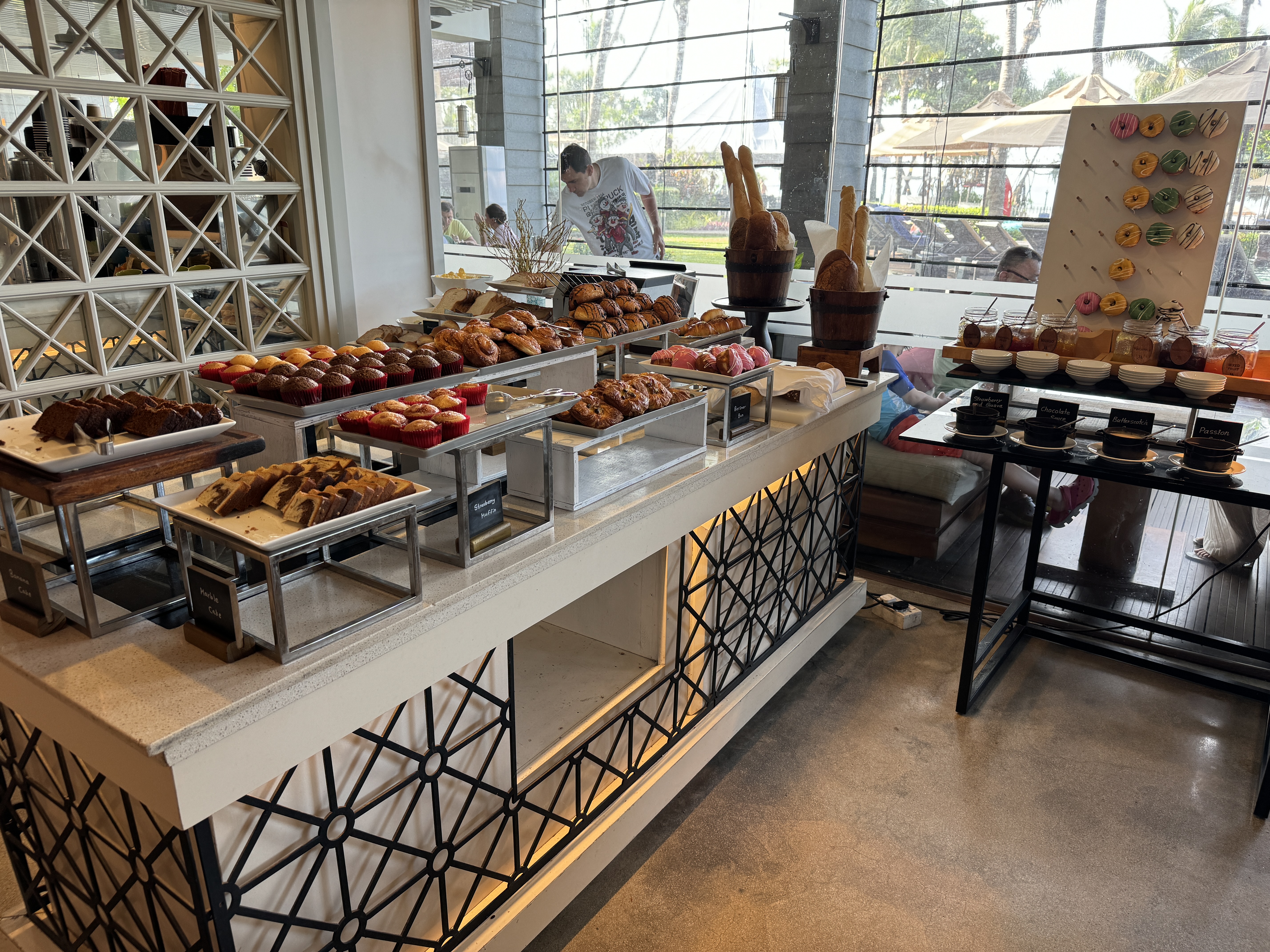 Weligama Bay Marriott Weligama Kitchen breakfast pastries