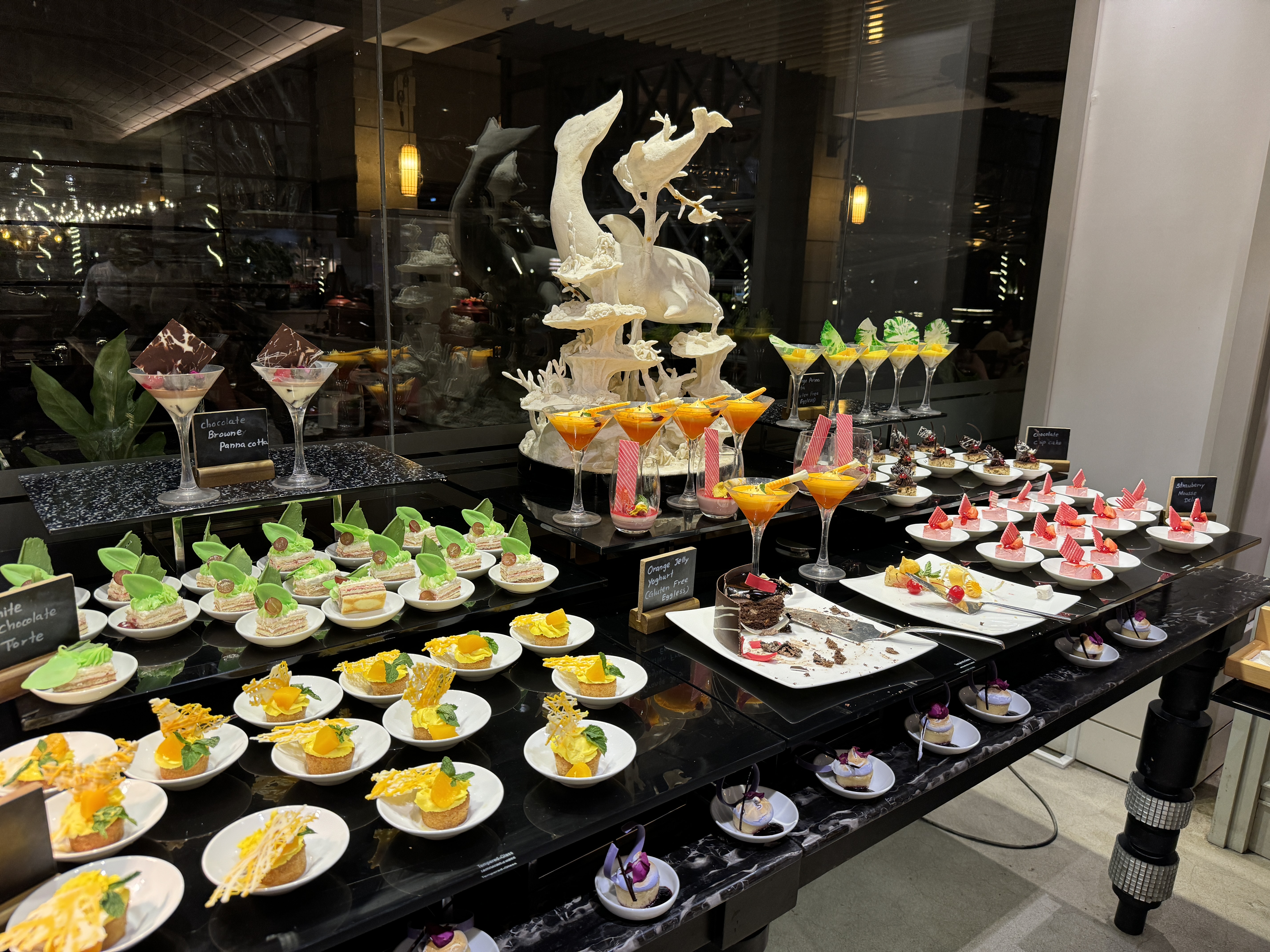 Weligama Bay Marriott Weligama Kitchen dinner dessert