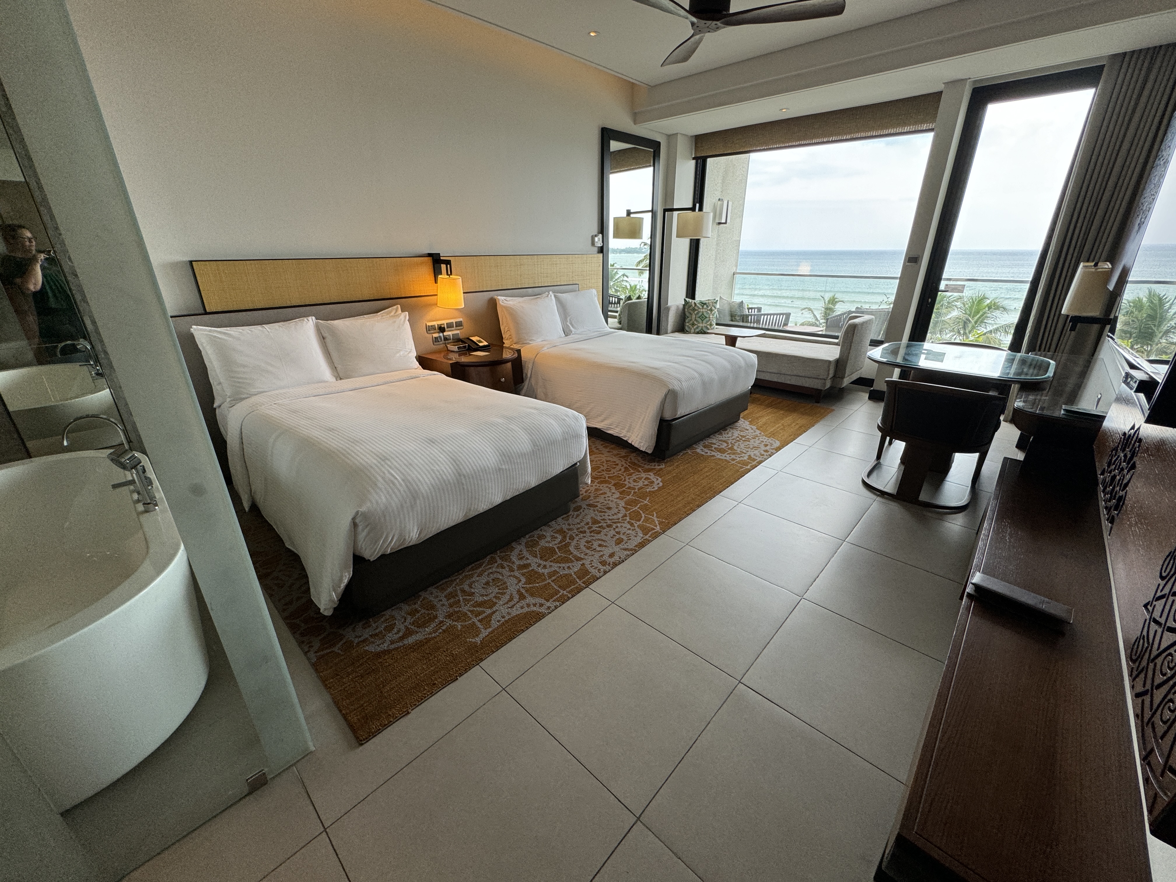 Weligama Bay Marriott double queen room