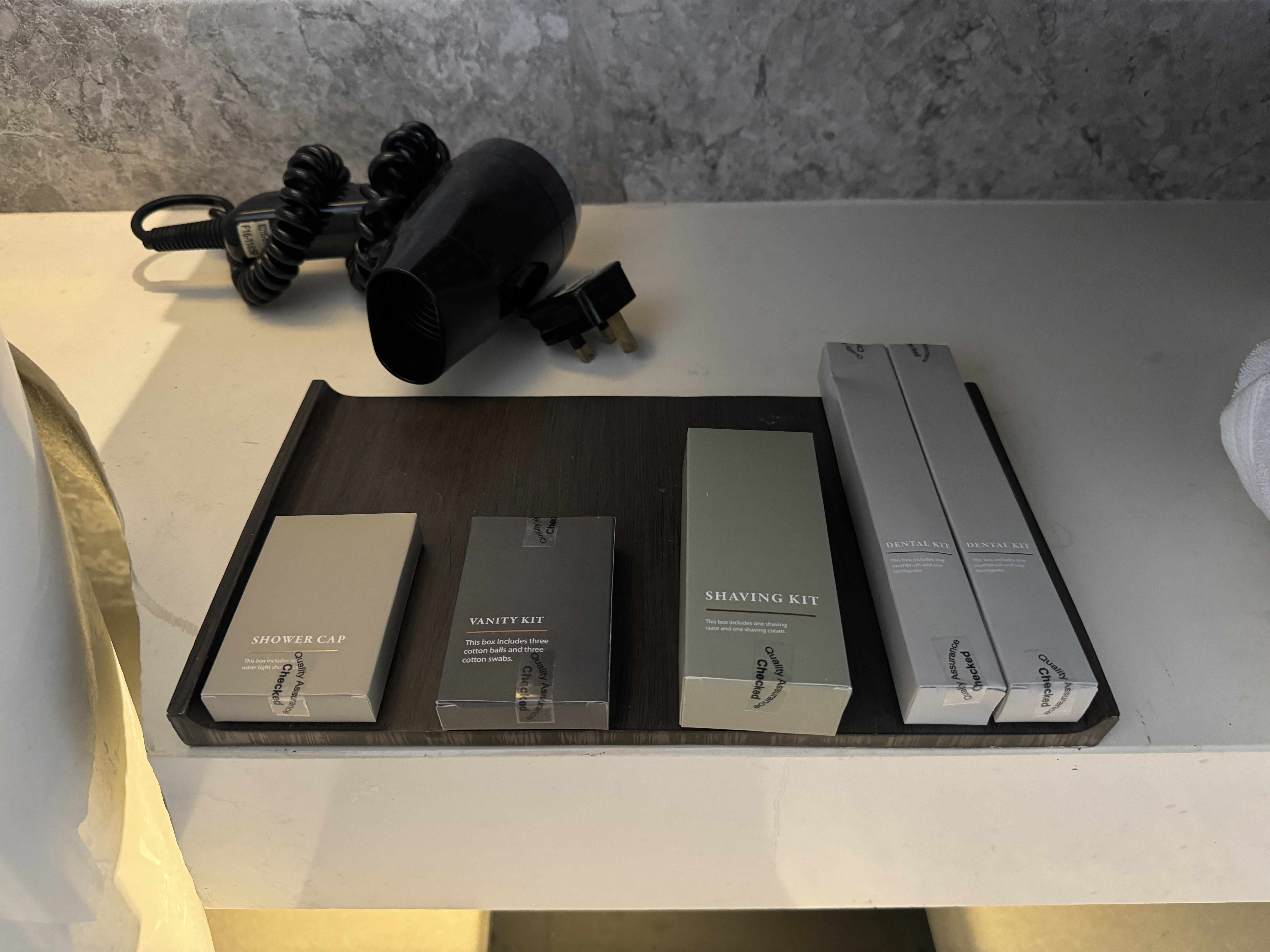 Weligama Bay Marriott king room bath amenities