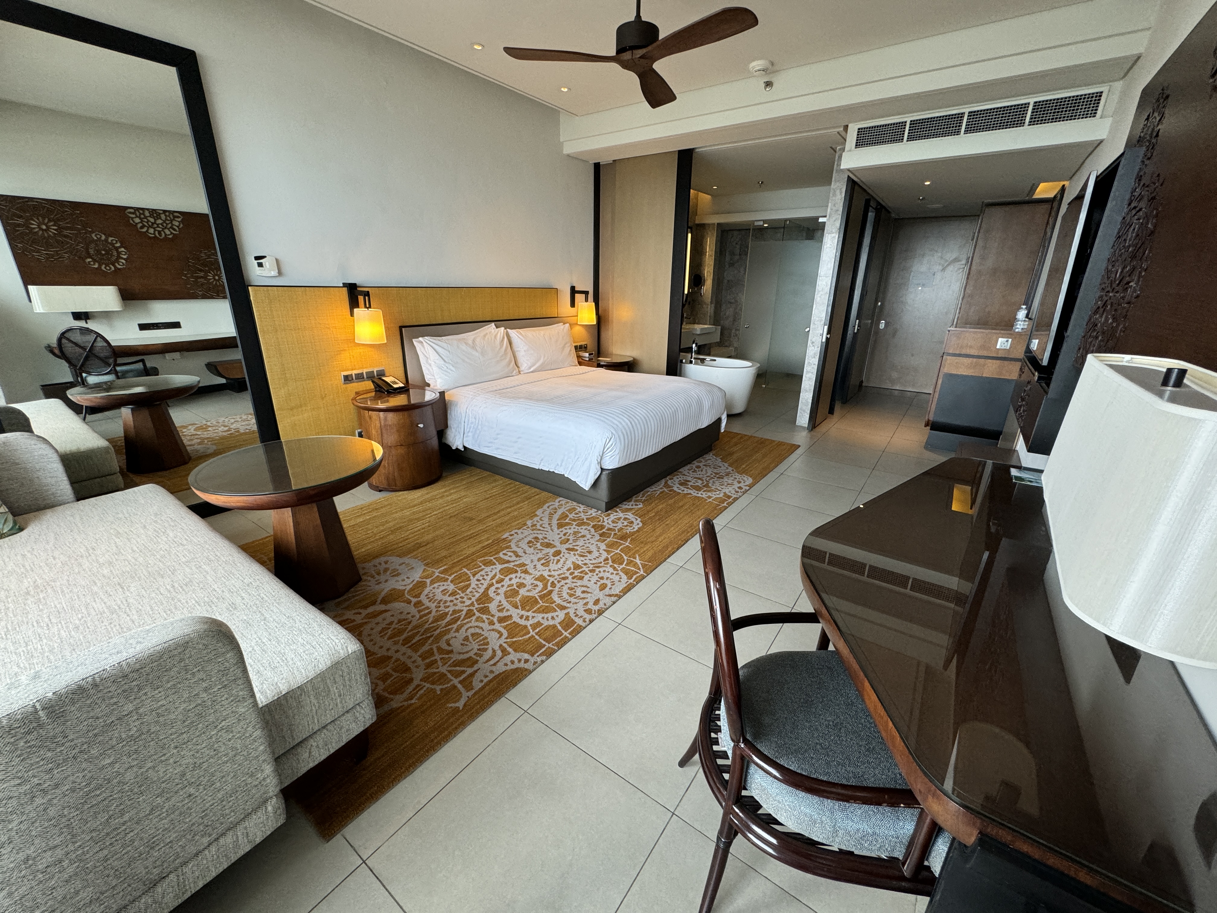 Weligama Bay Marriott king room view from window