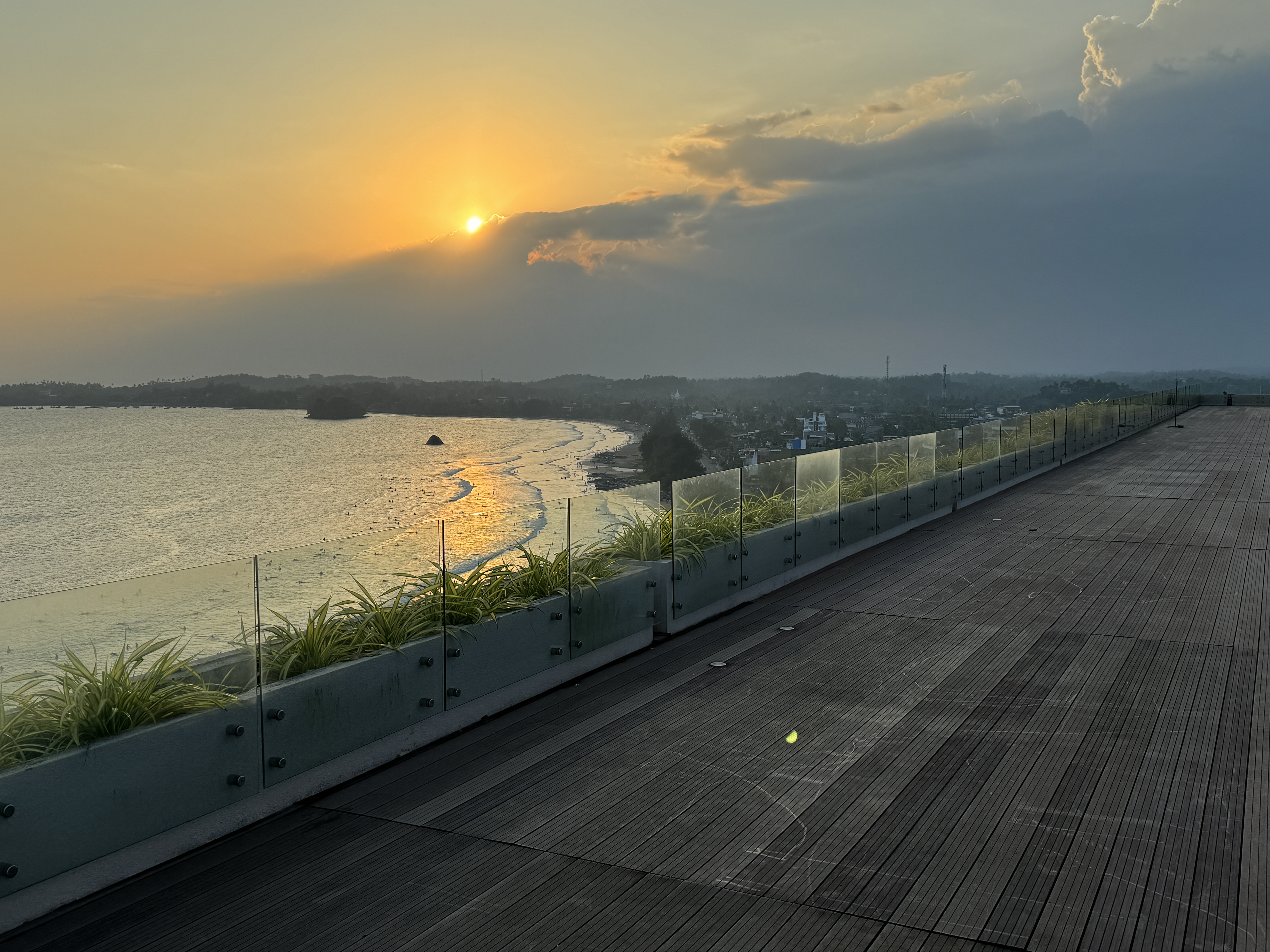 Weligama Bay Marriott roof