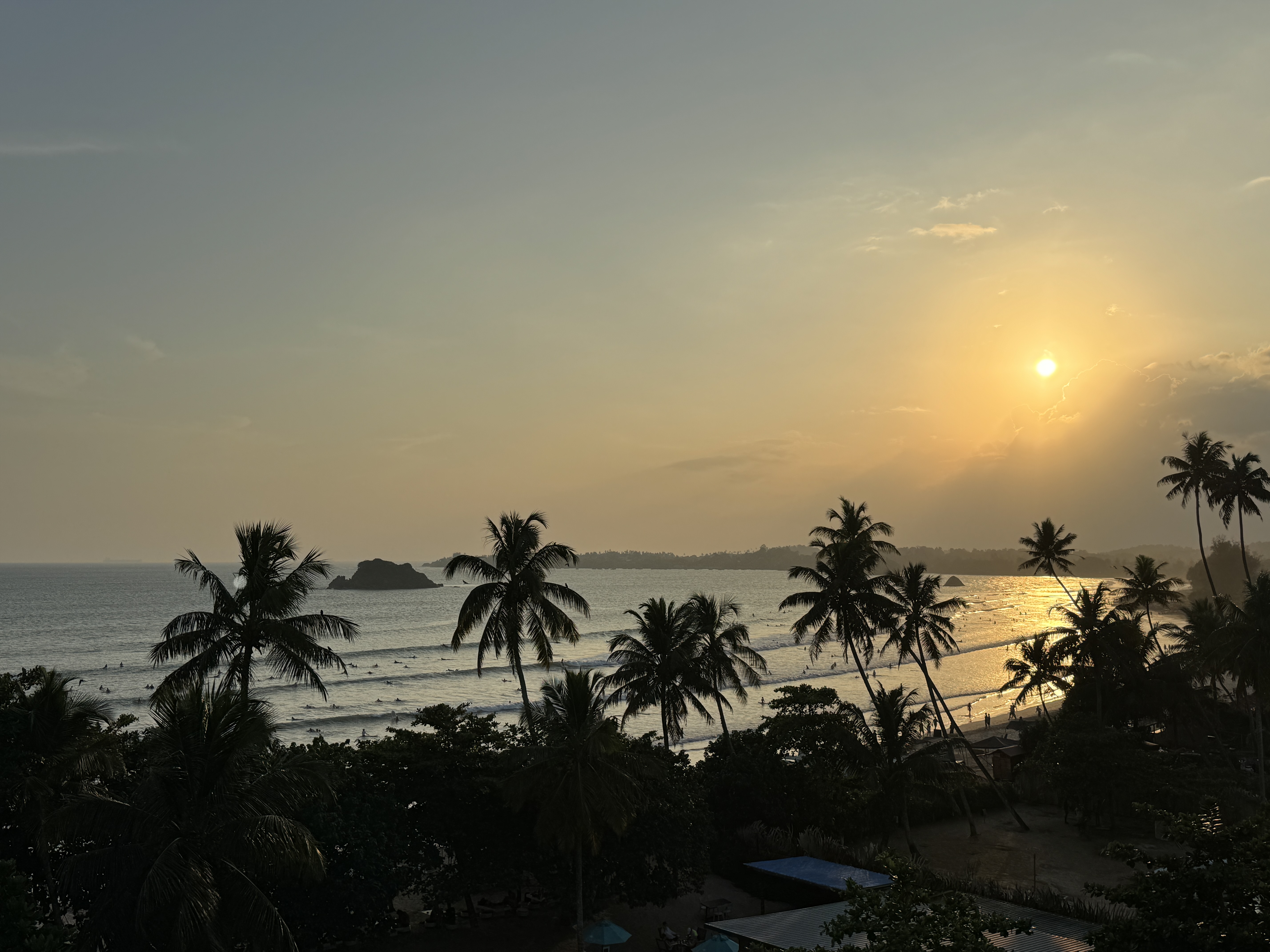 Weligama Bay Marriott sunset