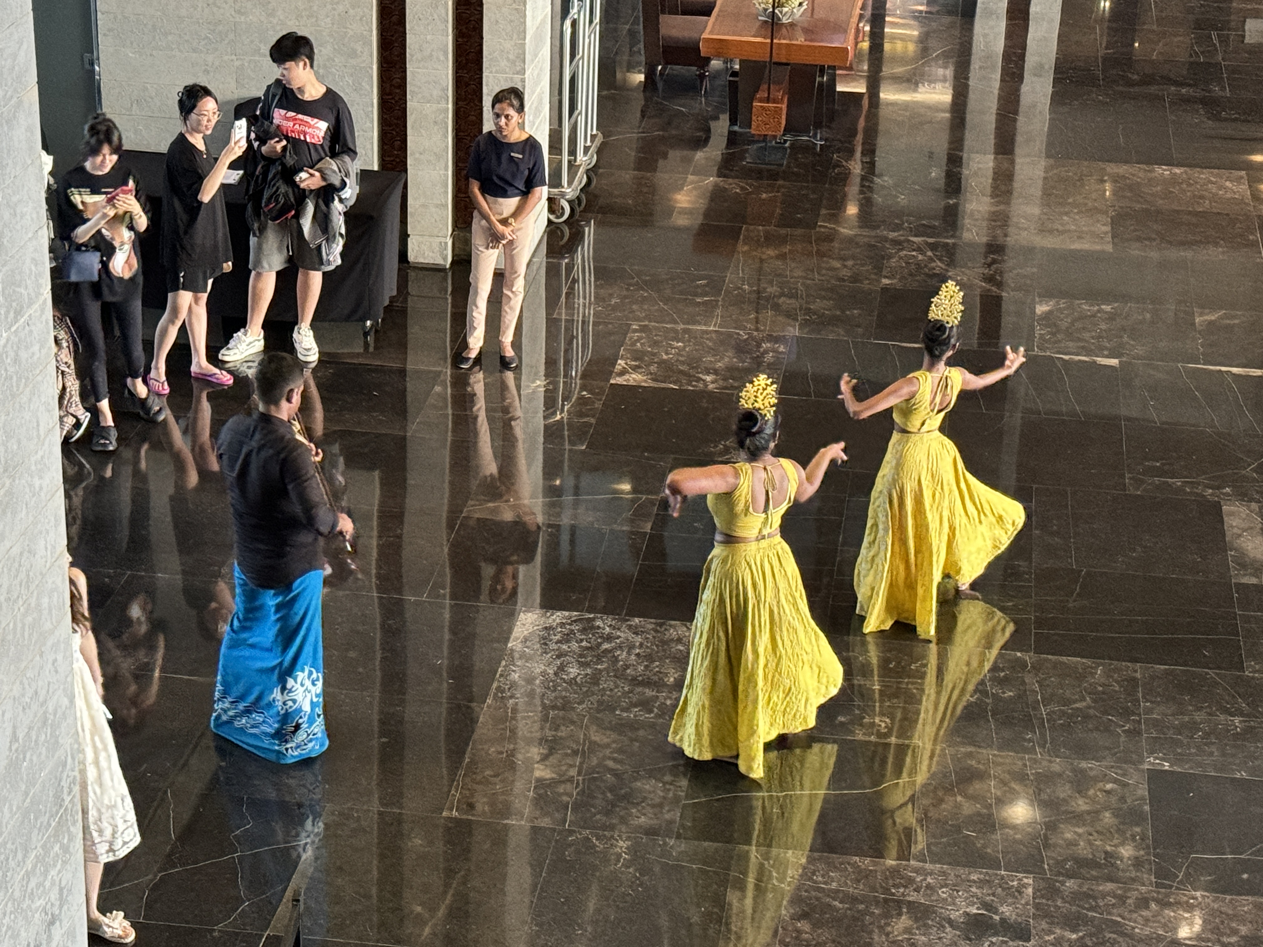 Weligama Bay Marriott welcome dance