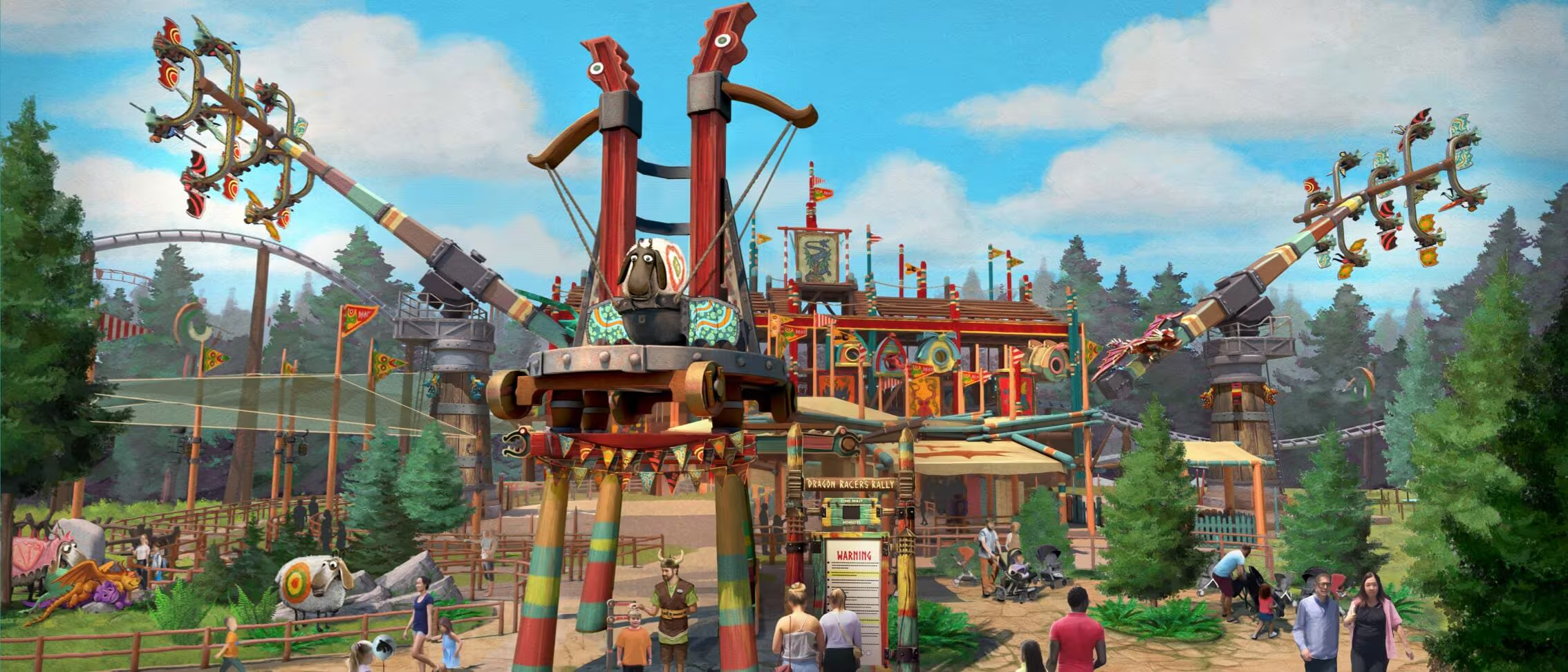 ueu httyd isle of berk dragon racers rally entry a Dragons Racers Rally How to Train Your Dragon – Isle of Berk at Universal Epic Universe