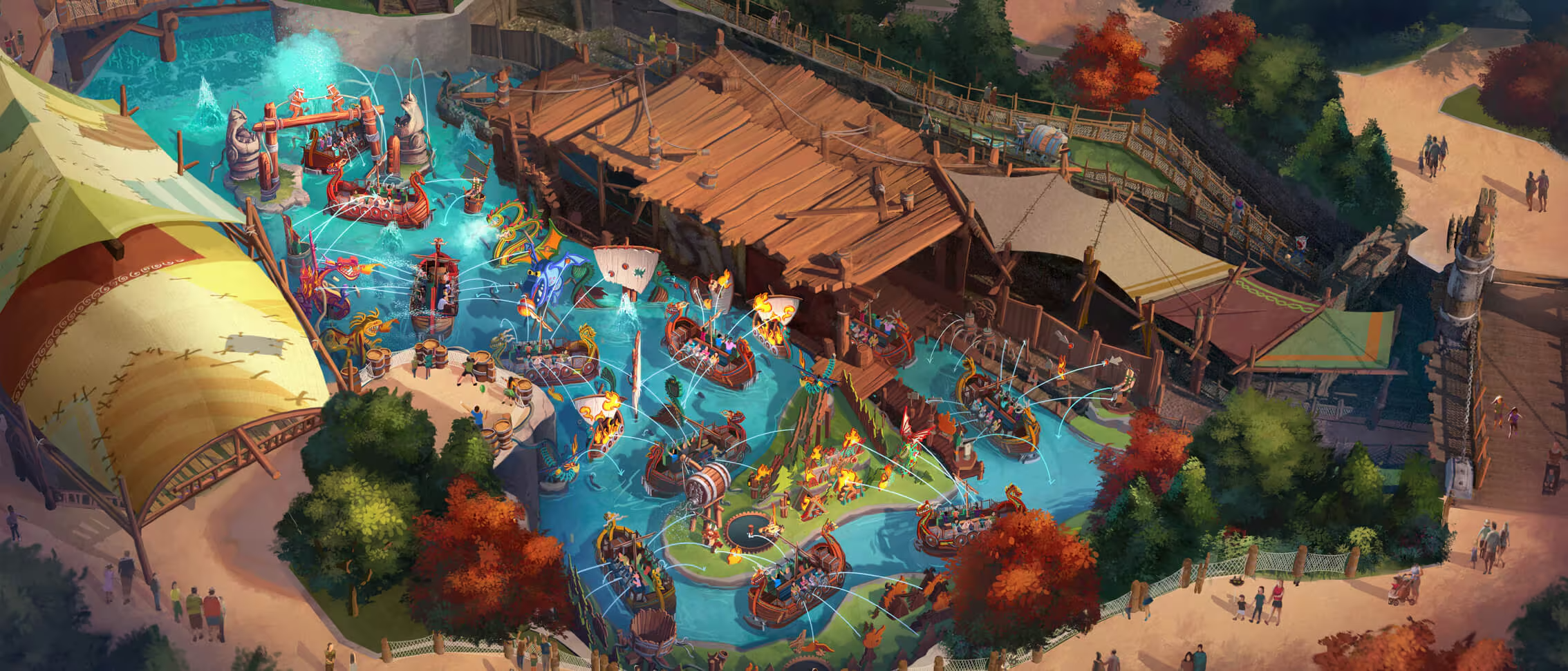 Fyre Drill at How to Train Your Dragon Isle of Berk Universal Epic Universe Fyre Drill How to Train Your Dragon – Isle of Berk at Universal Epic Universe