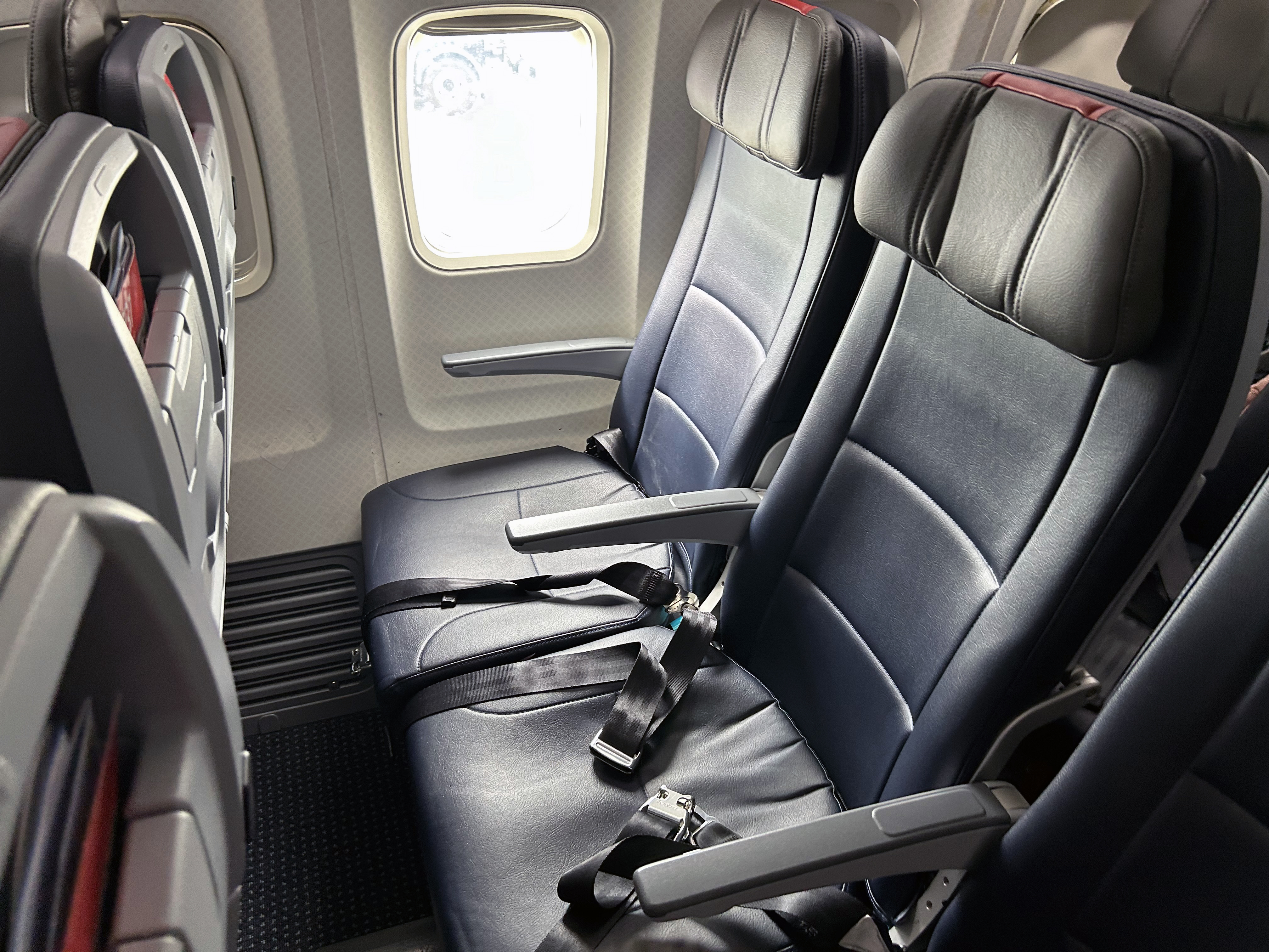 AA 738 LGA DFW Seats 11D 11F