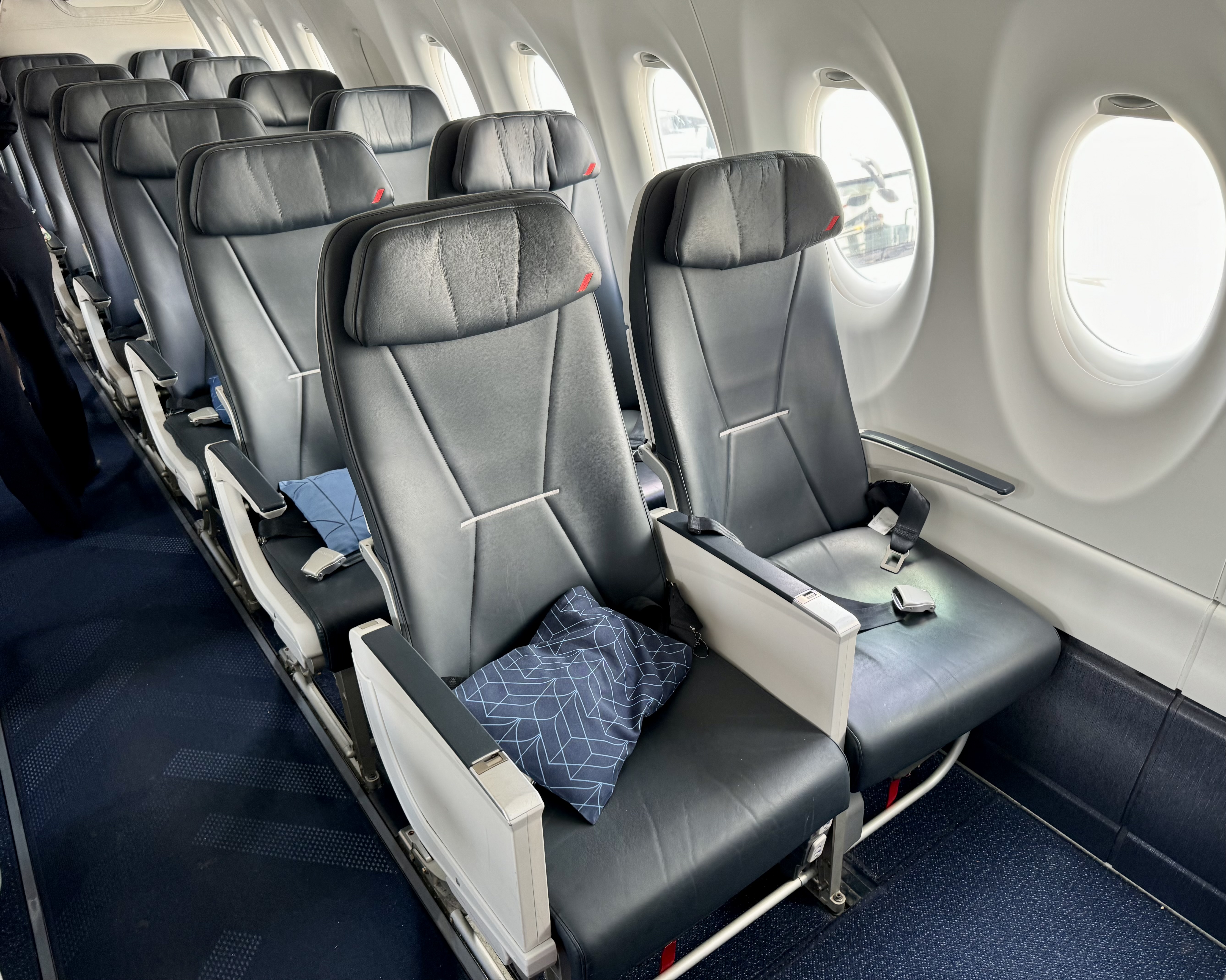 Air France Business Class Airbus A220 interior Air France Business Class Airbus A220 interior
