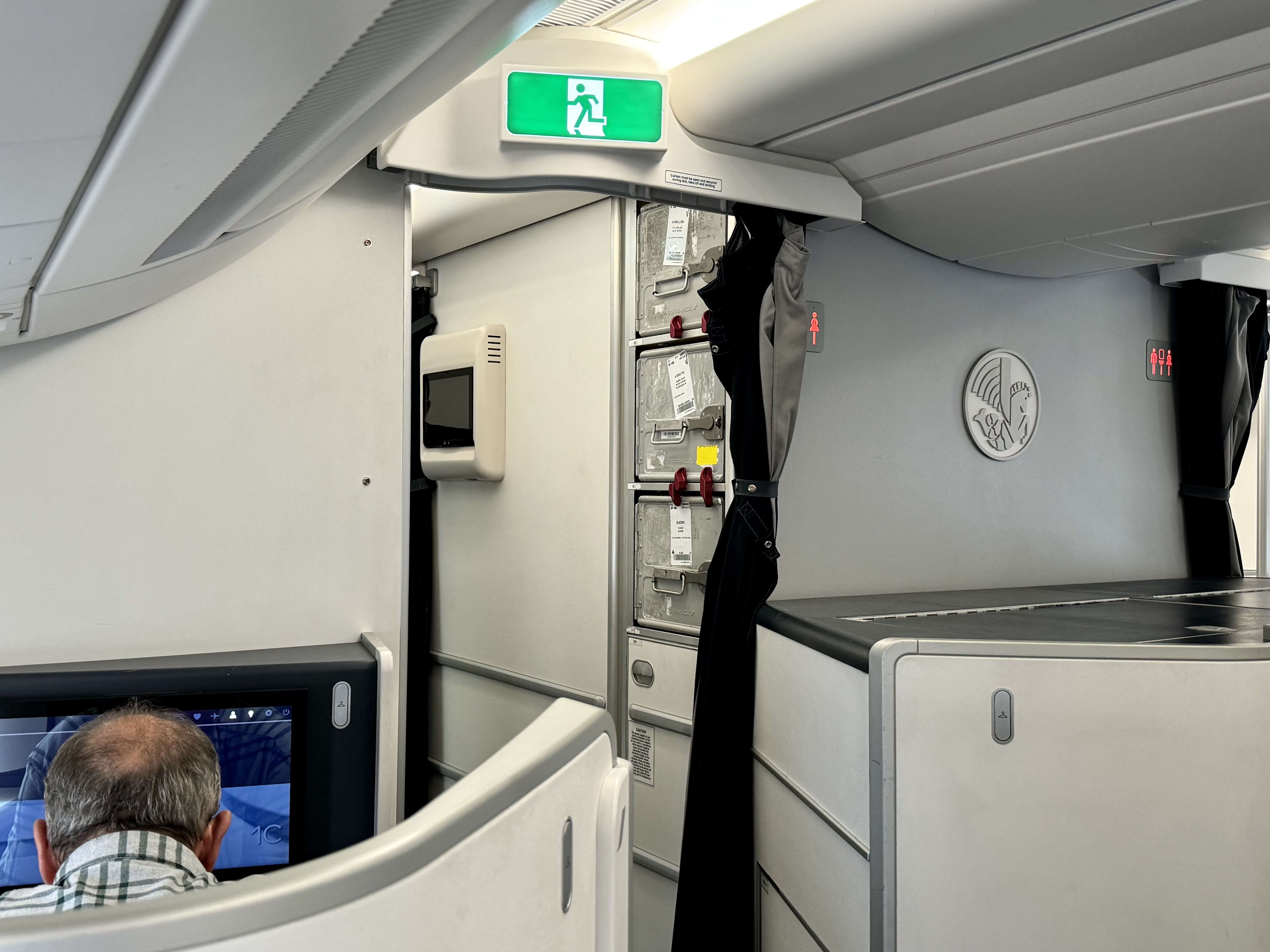 Air France Business Class Airbus A350 cabin Air France Business Class Airbus A350 cabin