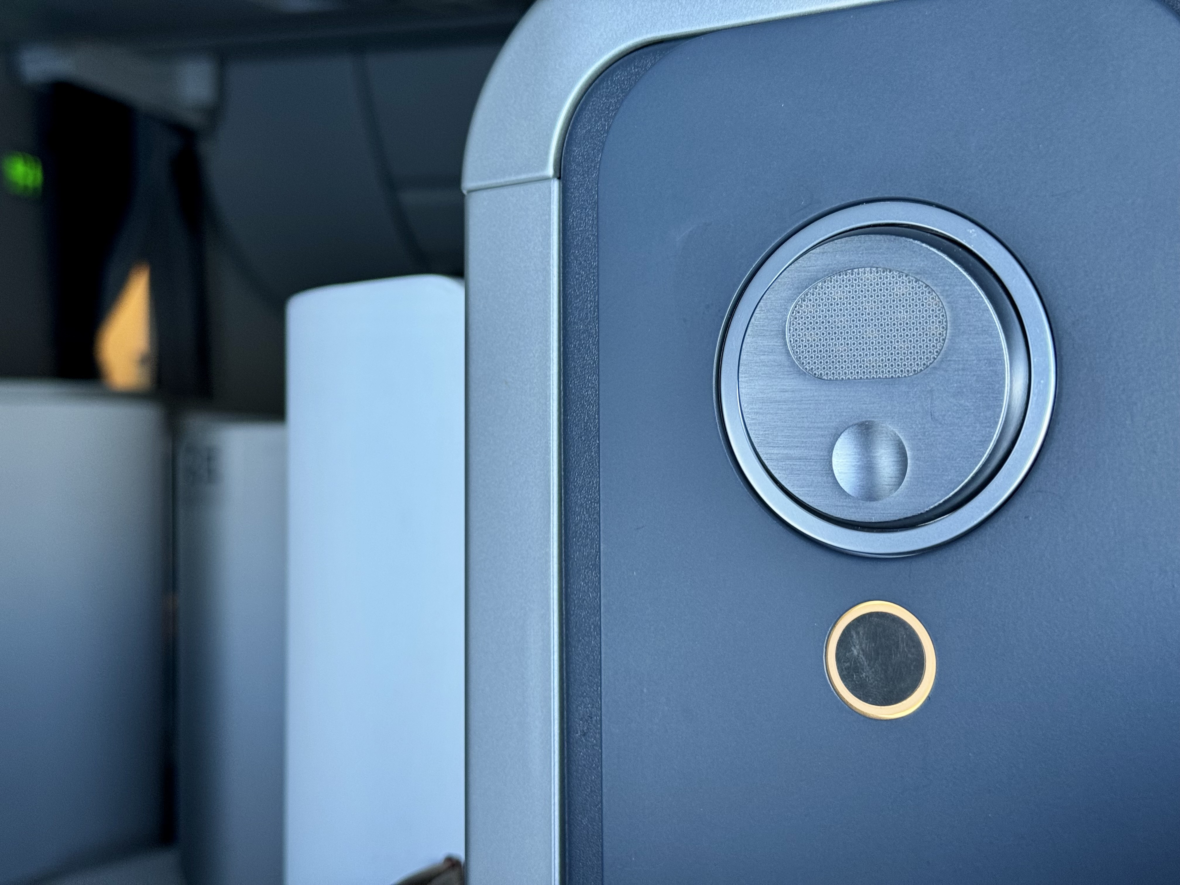 Air France Business Class Airbus A350 seat light Air France Business Class Airbus A350 seat light