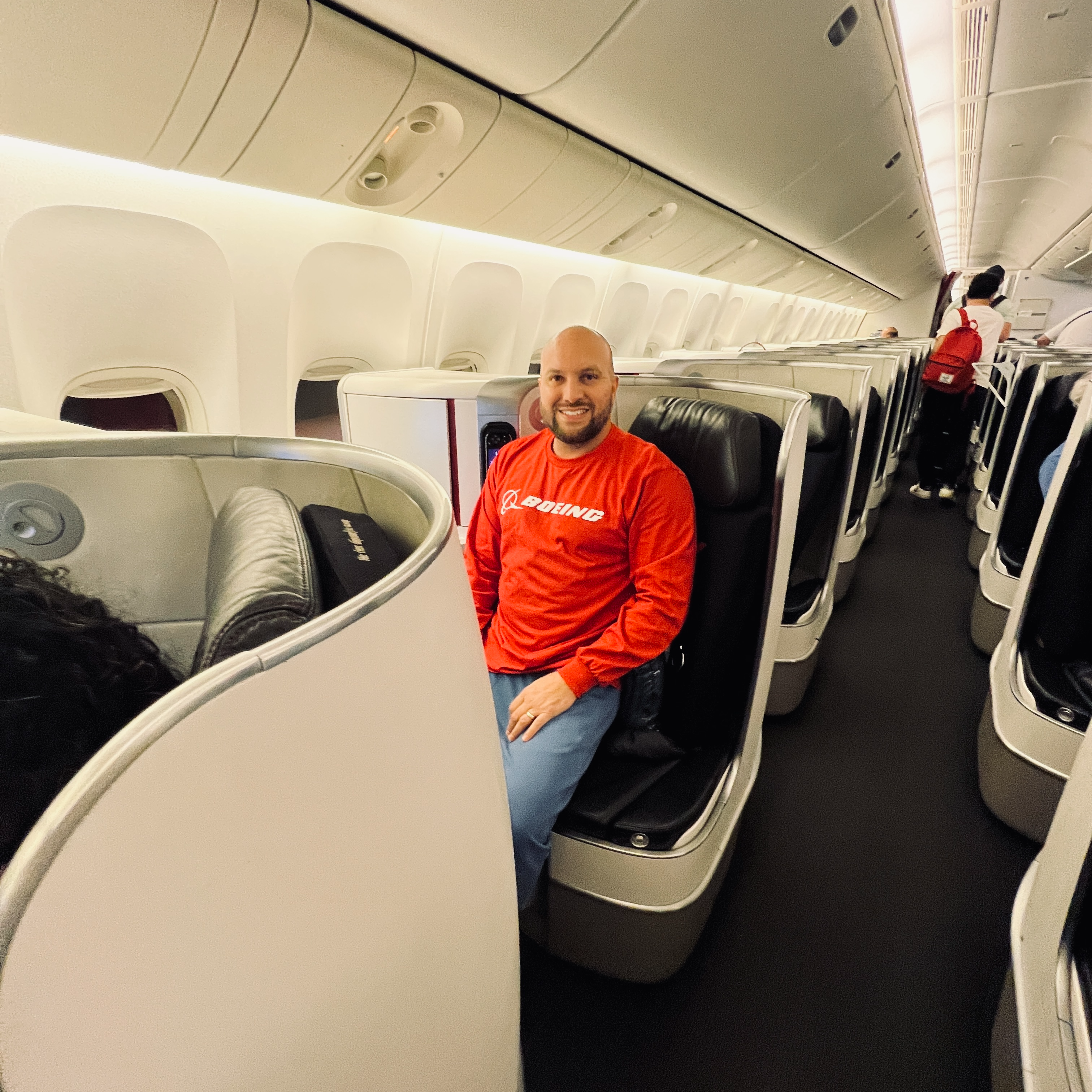 Air France Business MIA CDG Image Credit: Juan Ruiz