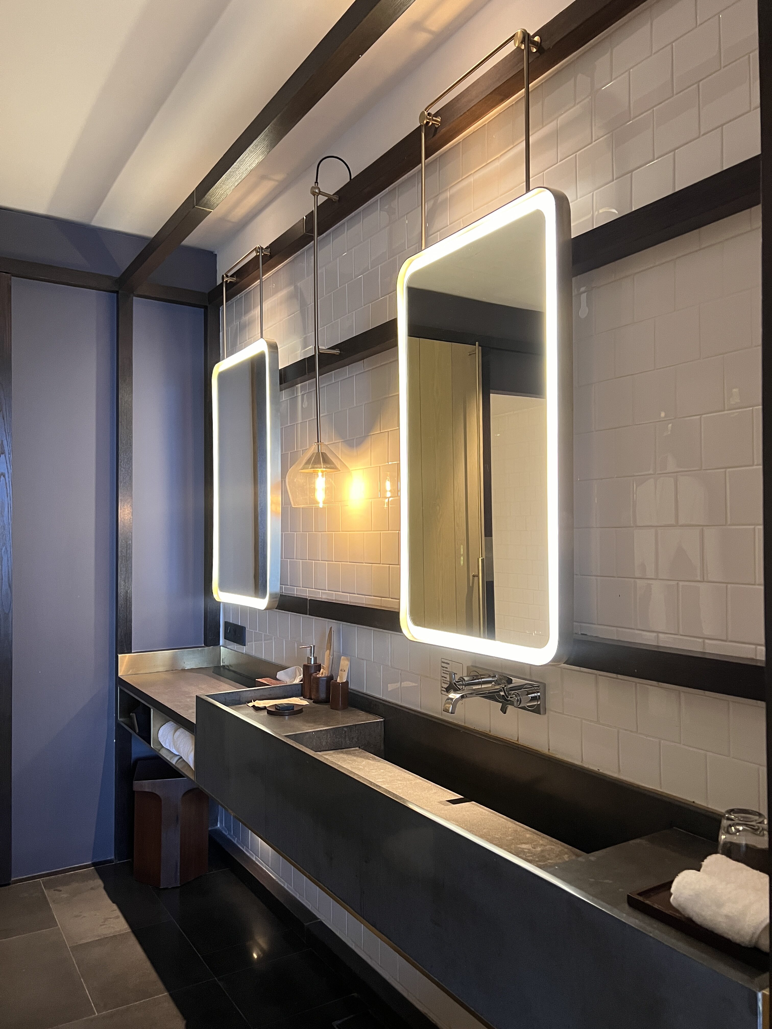 Alila Bangsar Kuala Lumpur bathroom entrance from bedroom Alila Bangsar Kuala Lumpur bathroom entrance from bedroom