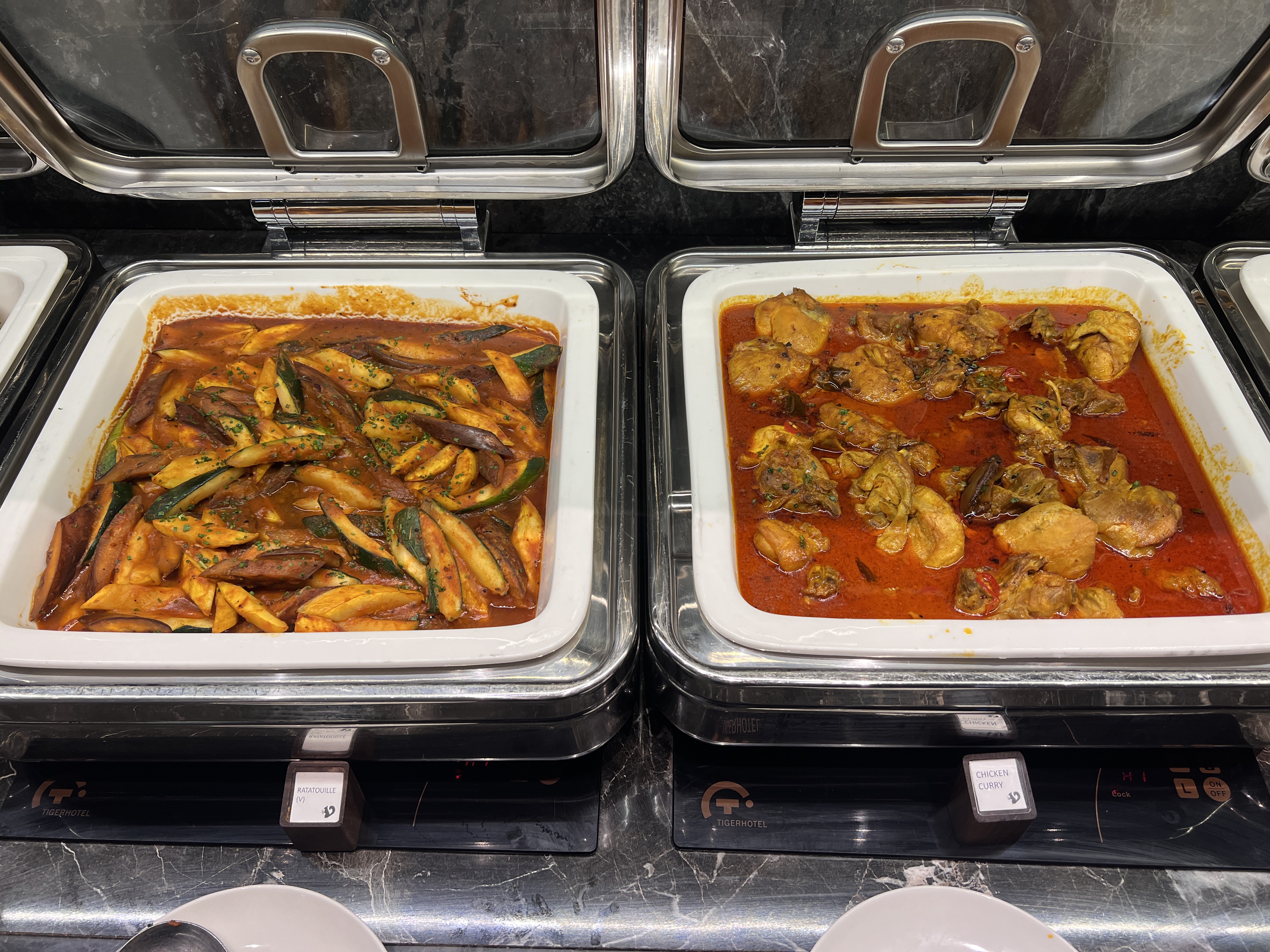 Alila Bangsar Kuala Lumpur breakfast hot plates Alila Bangsar Kuala Lumpur breakfast hot plates