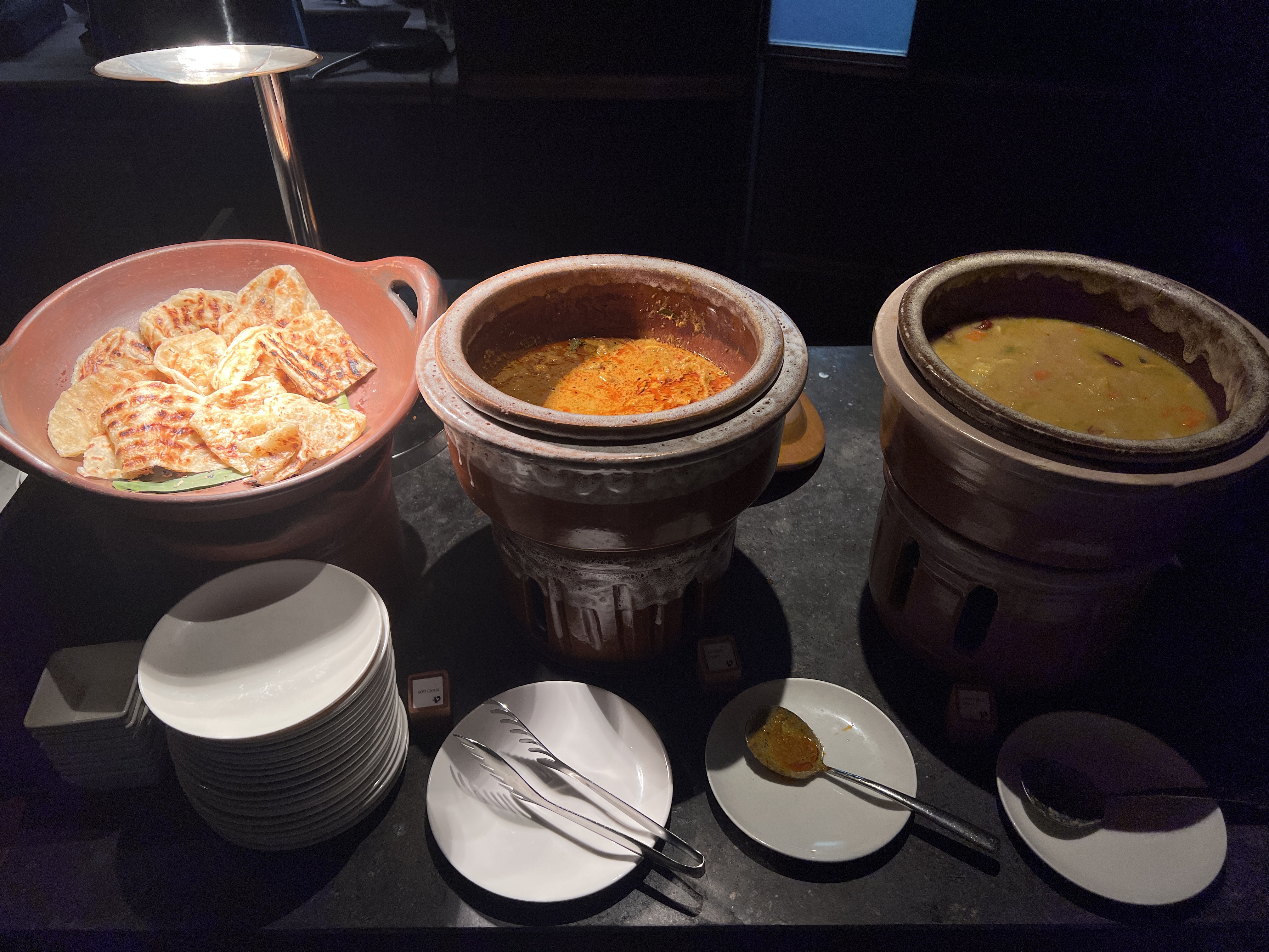 Alila Bangsar Kuala Lumpur breakfast roti and curries Alila Bangsar Kuala Lumpur breakfast roti and curries