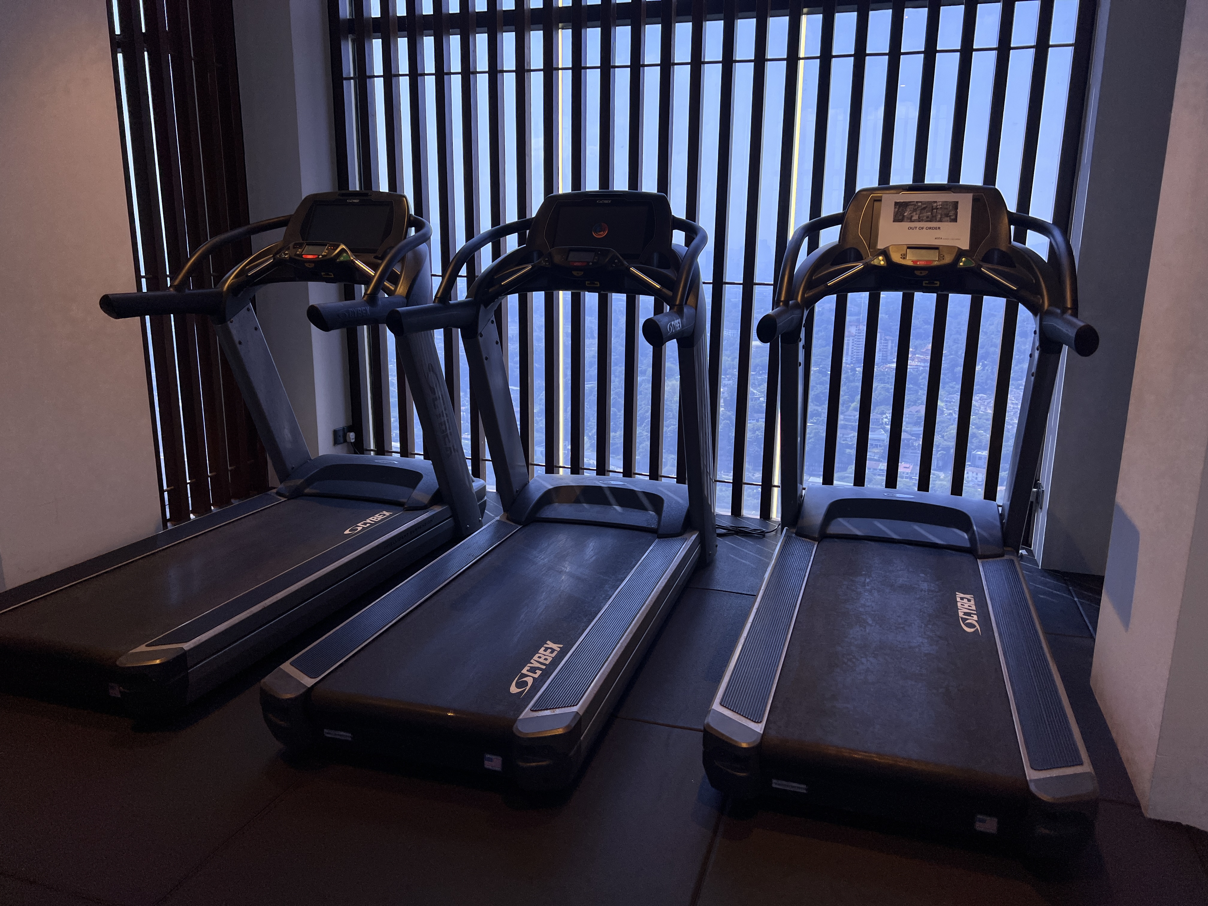 Alila Bangsar Kuala Lumpur fitness center treadmills Alila Bangsar Kuala Lumpur fitness center treadmills