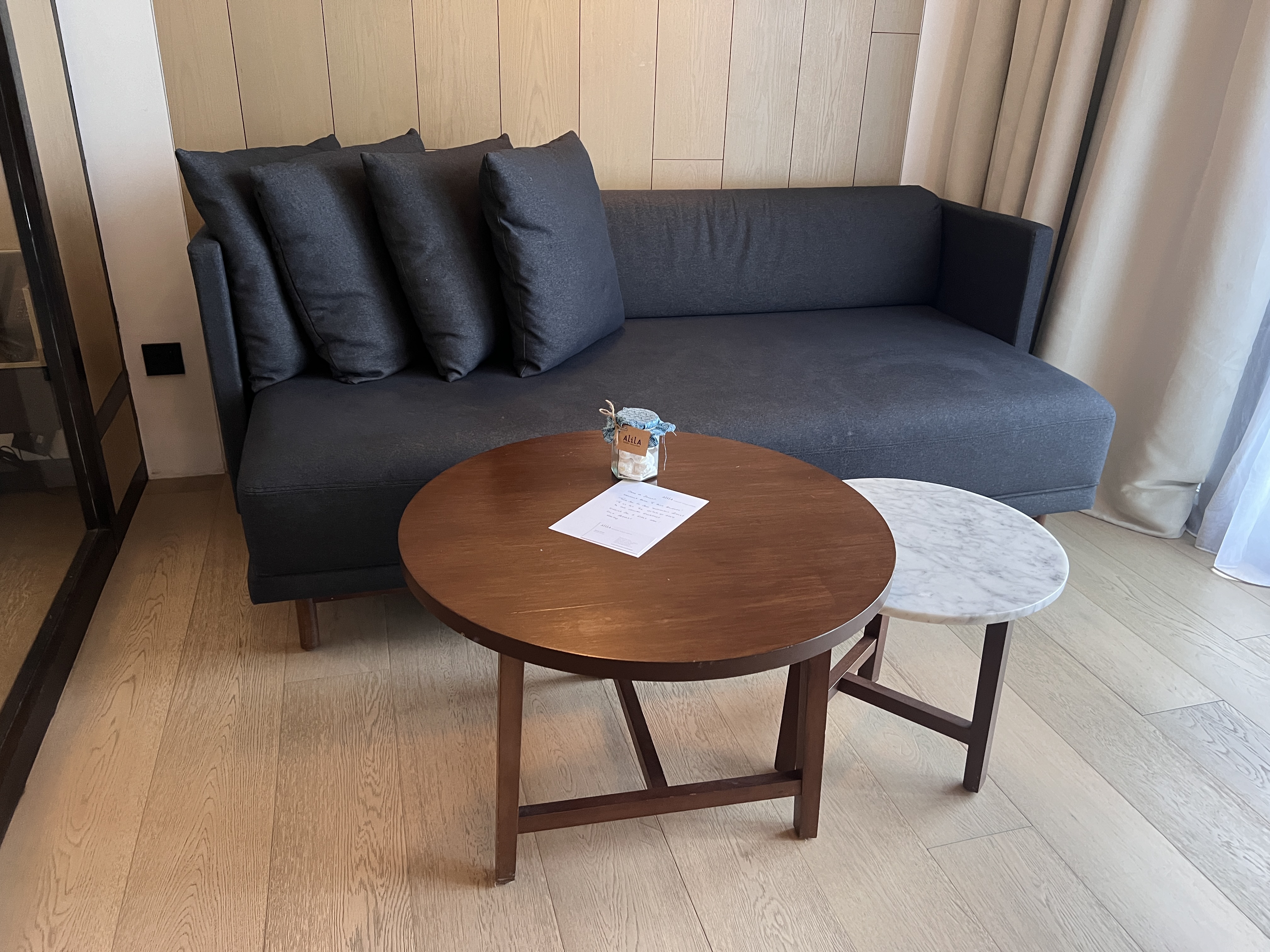 Alila Bangsar Kuala Lumpur living room sofa and coffee tables Alila Bangsar Kuala Lumpur living room sofa and coffee tables