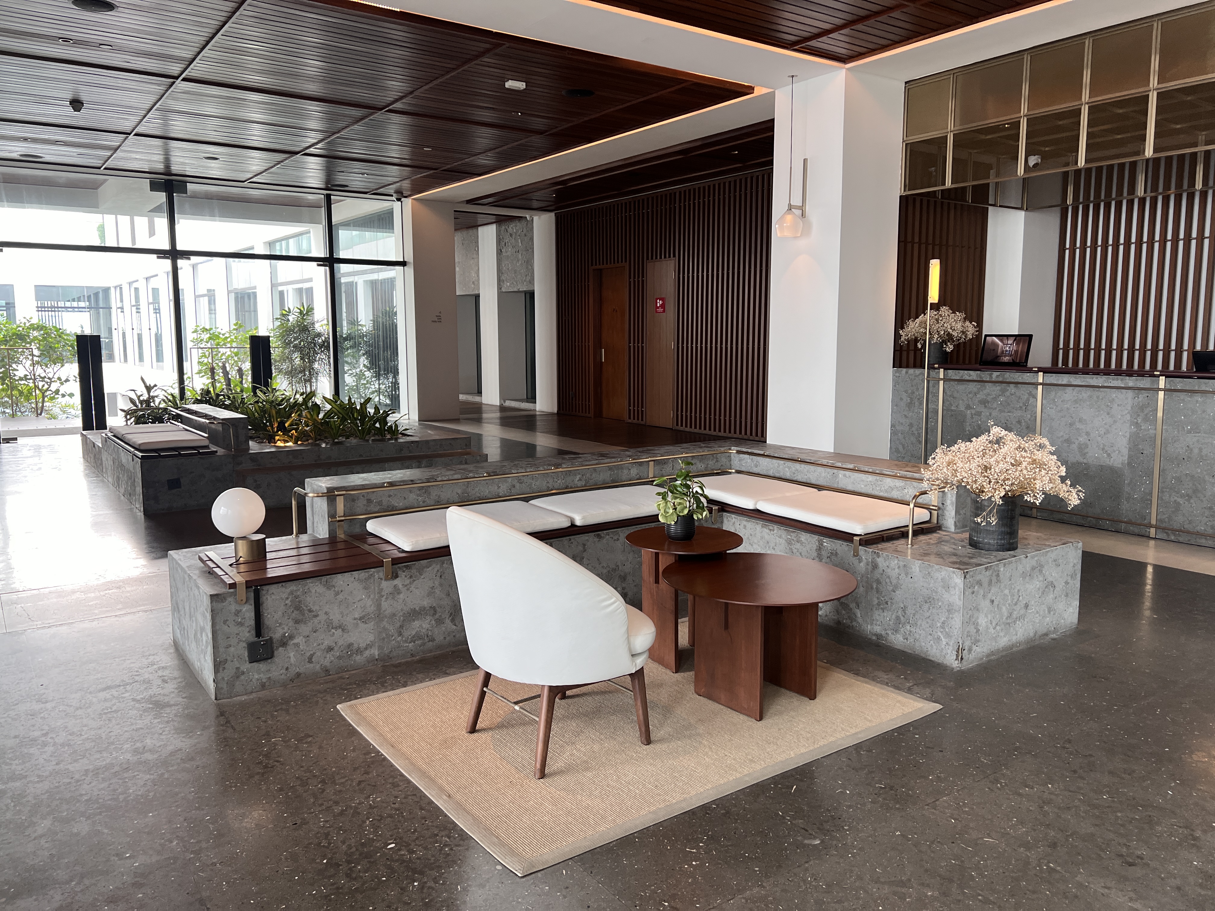 Alila Bangsar Kuala Lumpur lobby seating