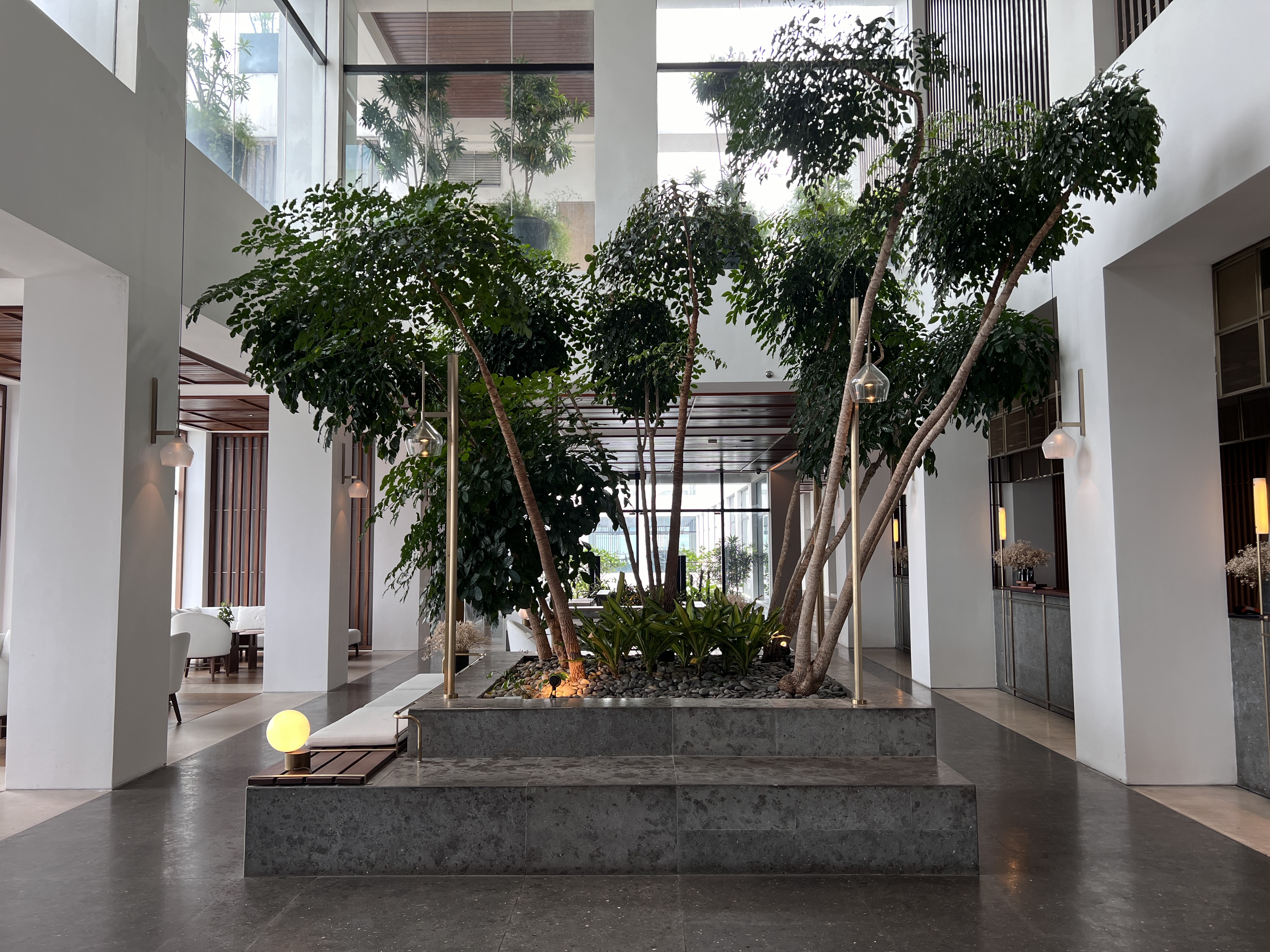Alila Bangsar Kuala Lumpur lobby trees Alila Bangsar Kuala Lumpur lobby trees